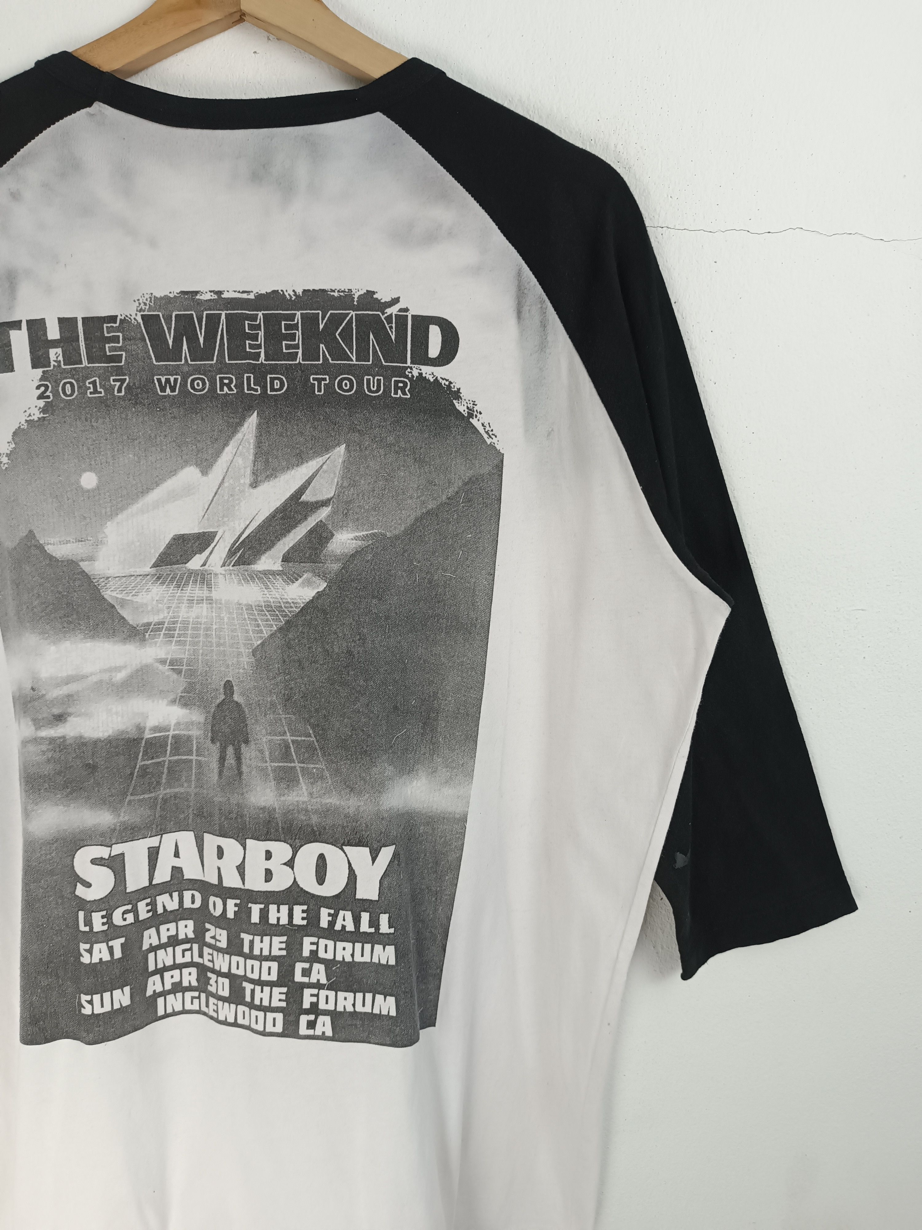 Rap Tees TRASHED THE WEEKND 3Q TEE RAP TEES HIP HOP SELENA BIEBER Size US XL / EU 56 / 4 - 16 Thumbnail
