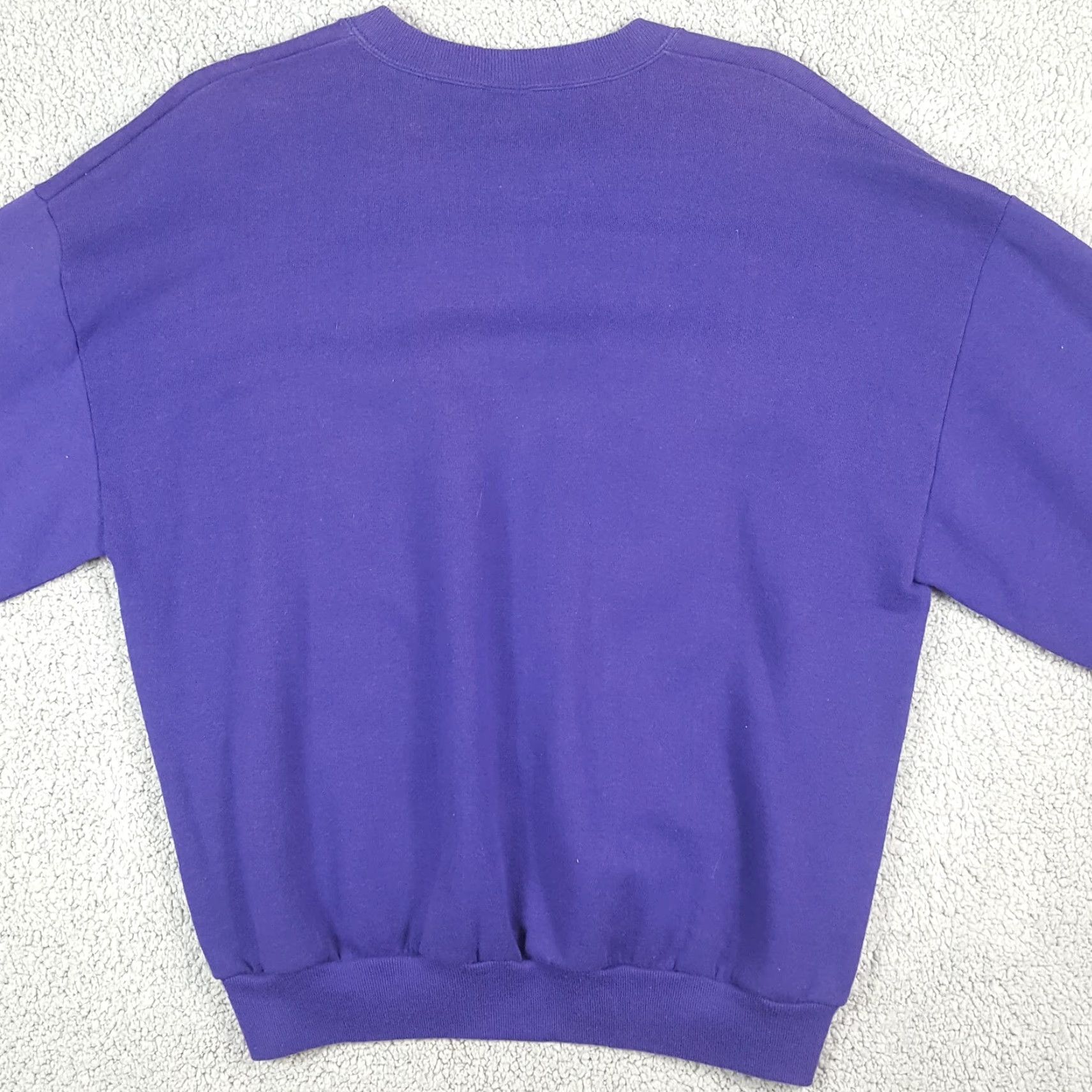 Jerzees VINTAGE Jerzees Sweatshirt 90s Western Cowboy XL Purple Crewneck Pullover Men's Size US XL / EU 56 / 4 - 4 Thumbnail