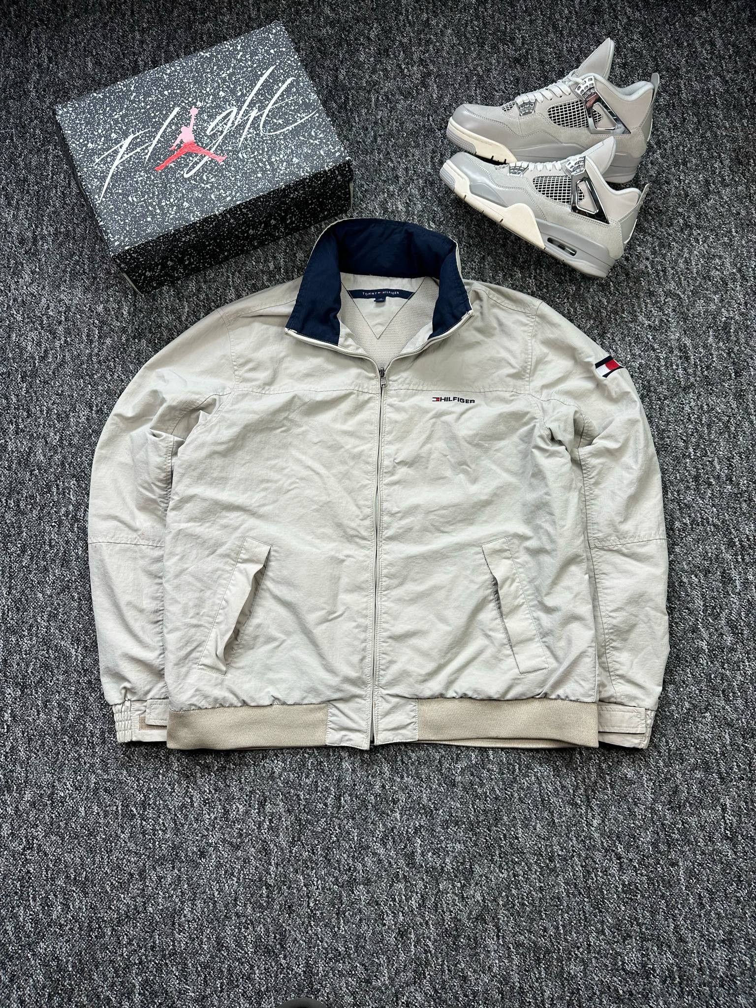 Japanese Brand × Tommy Hilfiger × Vintage Vintage light jacket Tommy Hilfiger Logo logo classic basic Size US L / EU 52-54 / 3 - 1 Thumbnail