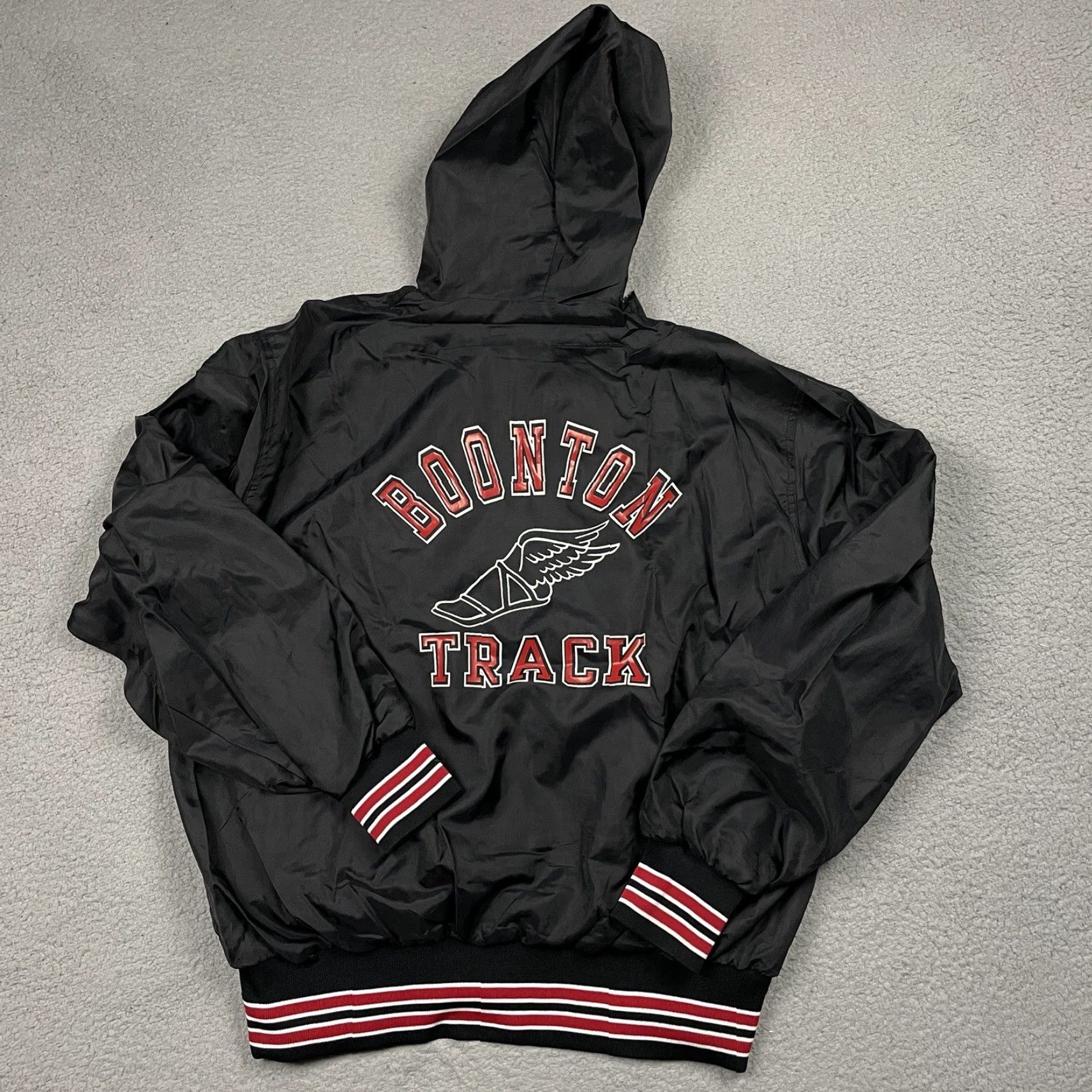 Vintage VINTAGE Westwind Buccaneer Boonton Track Jacket Nylon XL Black Mens Size US XL / EU 56 / 4 - 7 Thumbnail