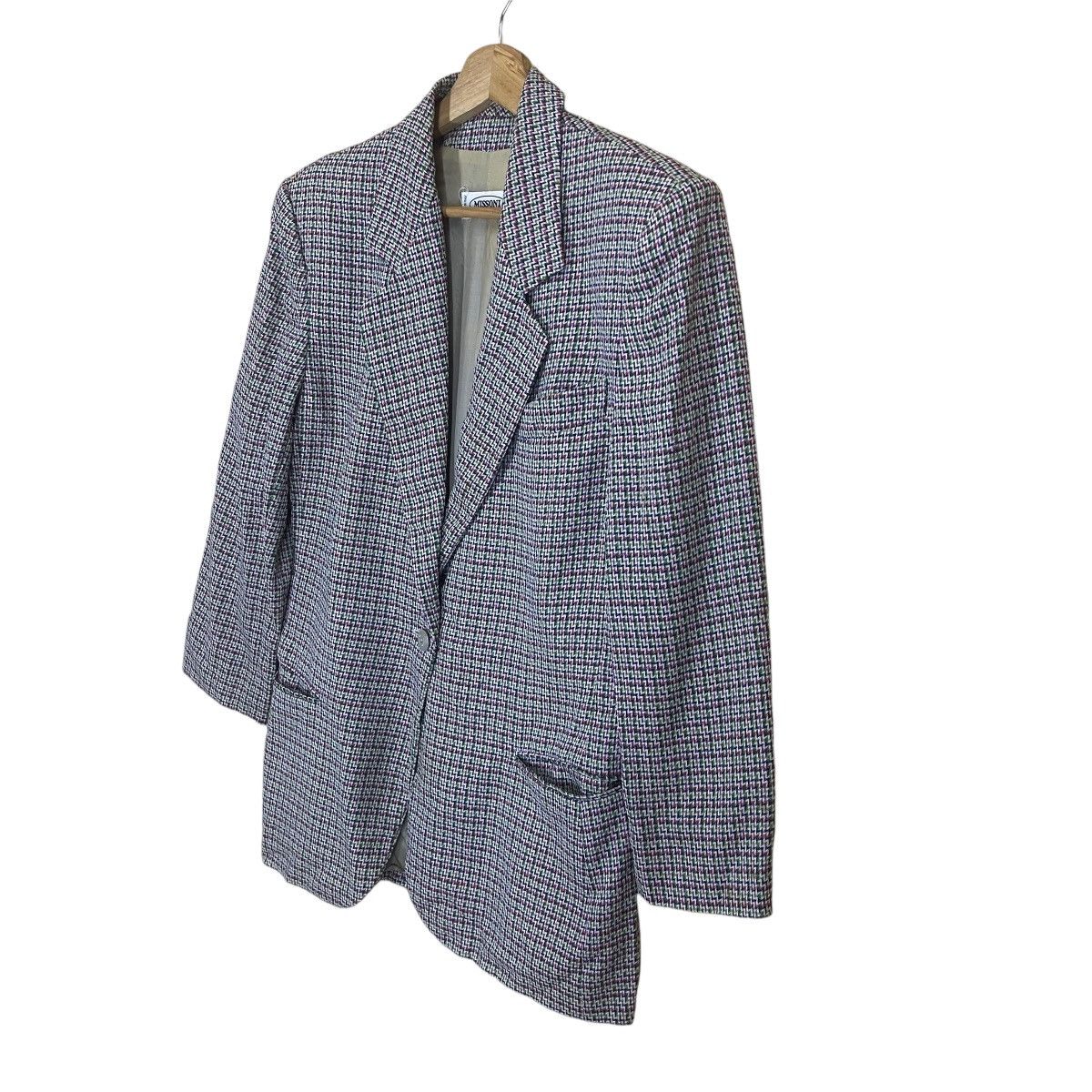 Beauty Beast Vintage 90s Missoni Donna Button Coat Blazer Size US S / EU 44-46 / 1 - 4 Thumbnail