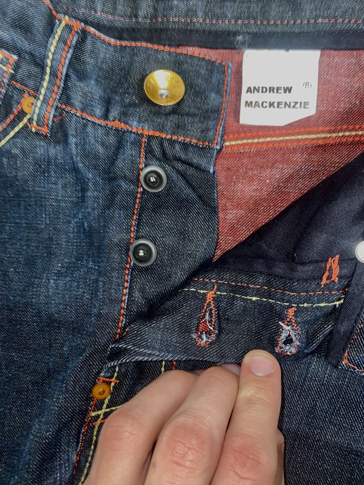 Andrew Mackenzie Rare Andrew Mackenzie Banan Fit Jeans Size US 30 / EU 46 - 9 Thumbnail