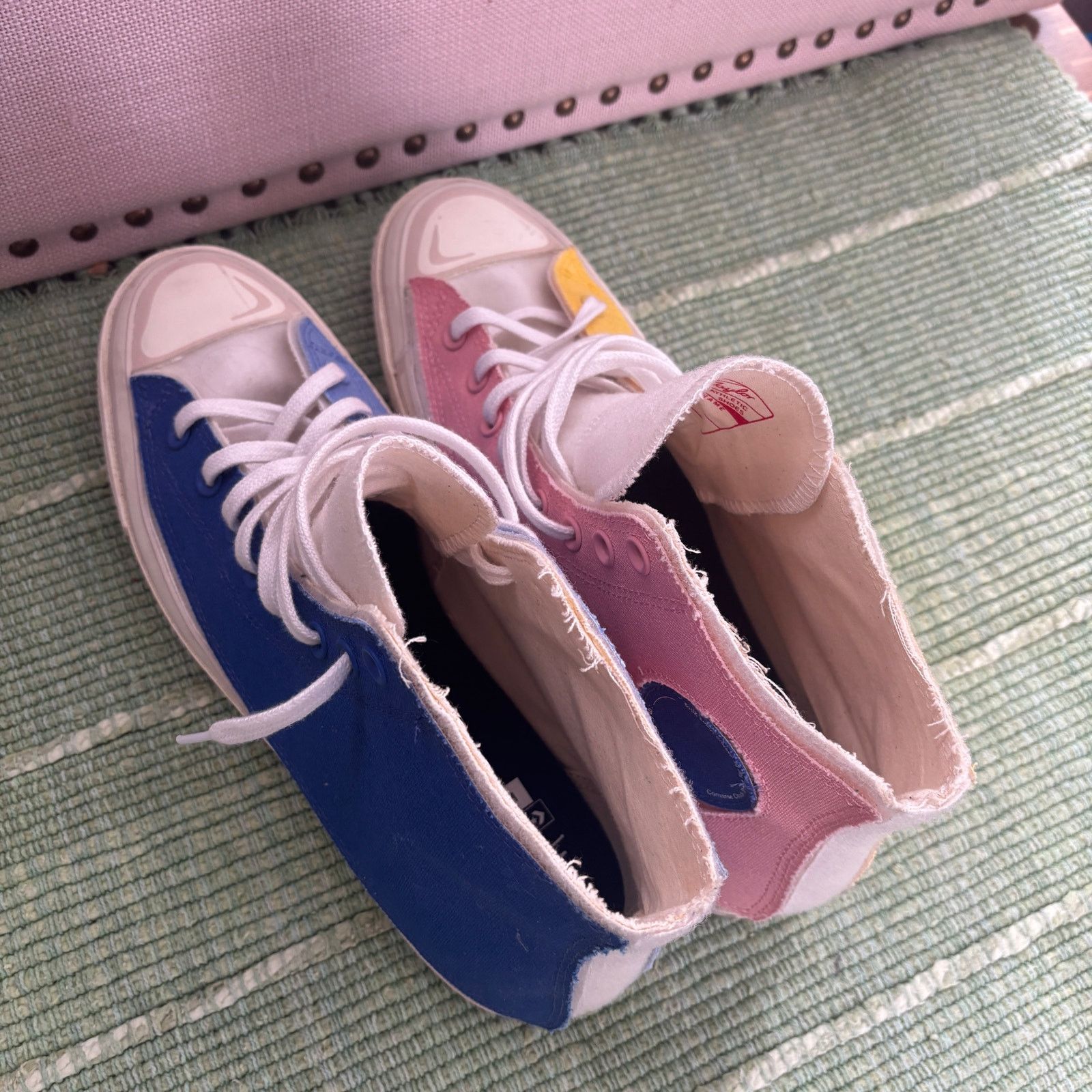 Converse Converse x Joshua Vides Velcro Chucks Shoes Mens 11.5 Size US 11.5 / EU 44-45 - 7 Thumbnail