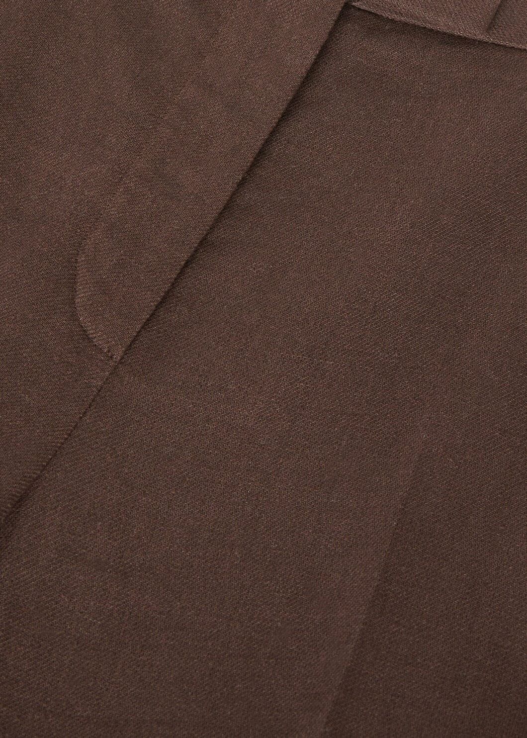 Loro Piana o1srvl11e0825 FAO4160 Emmit Pant in Dark Brown Size 26" / US 2 / IT 38 - 7 Thumbnail