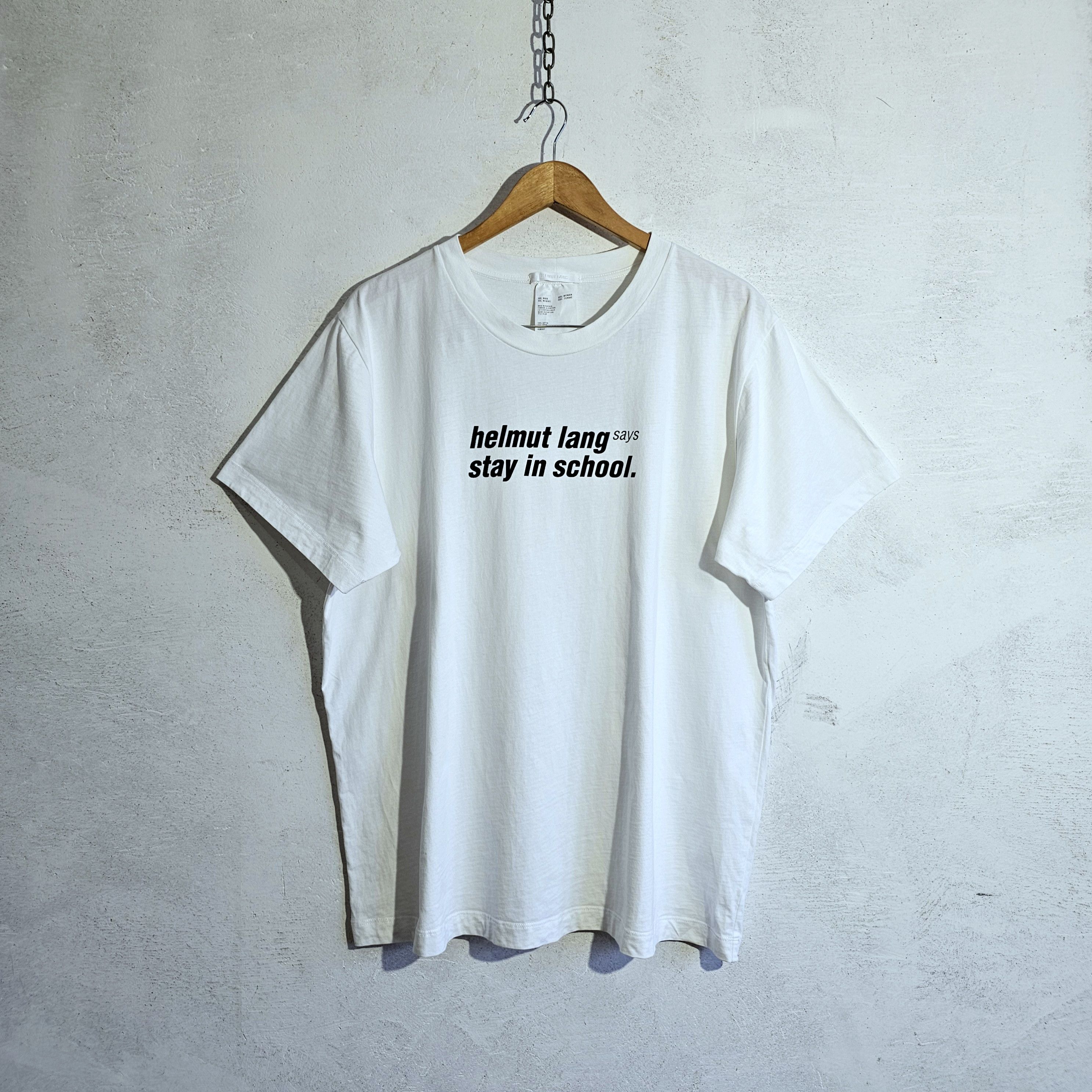 Helmut Lang × Vintage Helmut Lang oversize vintage white t-shirt Size US XXL / EU 58 / 5 - 1 Thumbnail