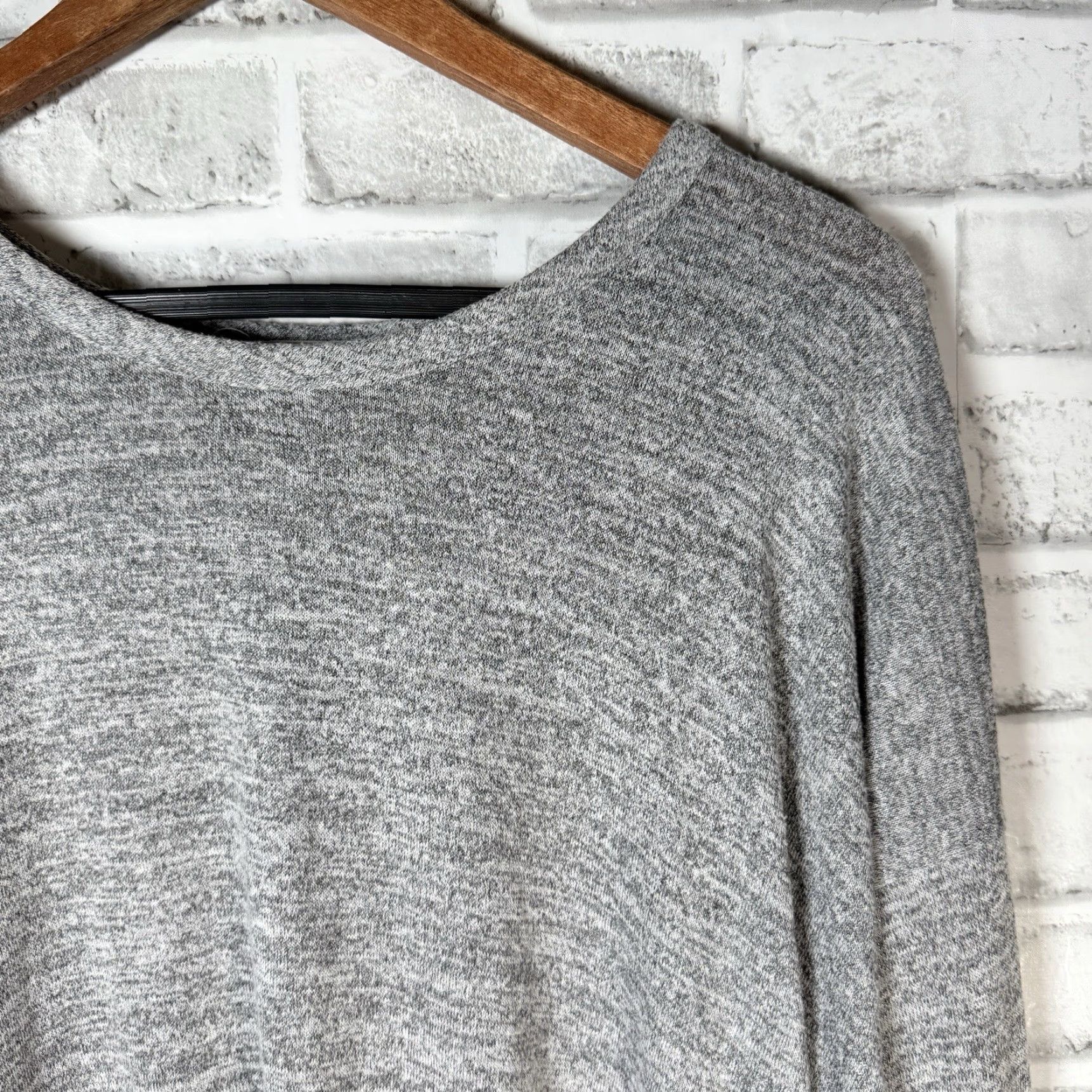 Rag & Bone Rag & Bone Gray Stretchy Polyester Blend Long Sleeve Shirt Womens Size S Size S / US 4 / IT 40 - 2 Thumbnail