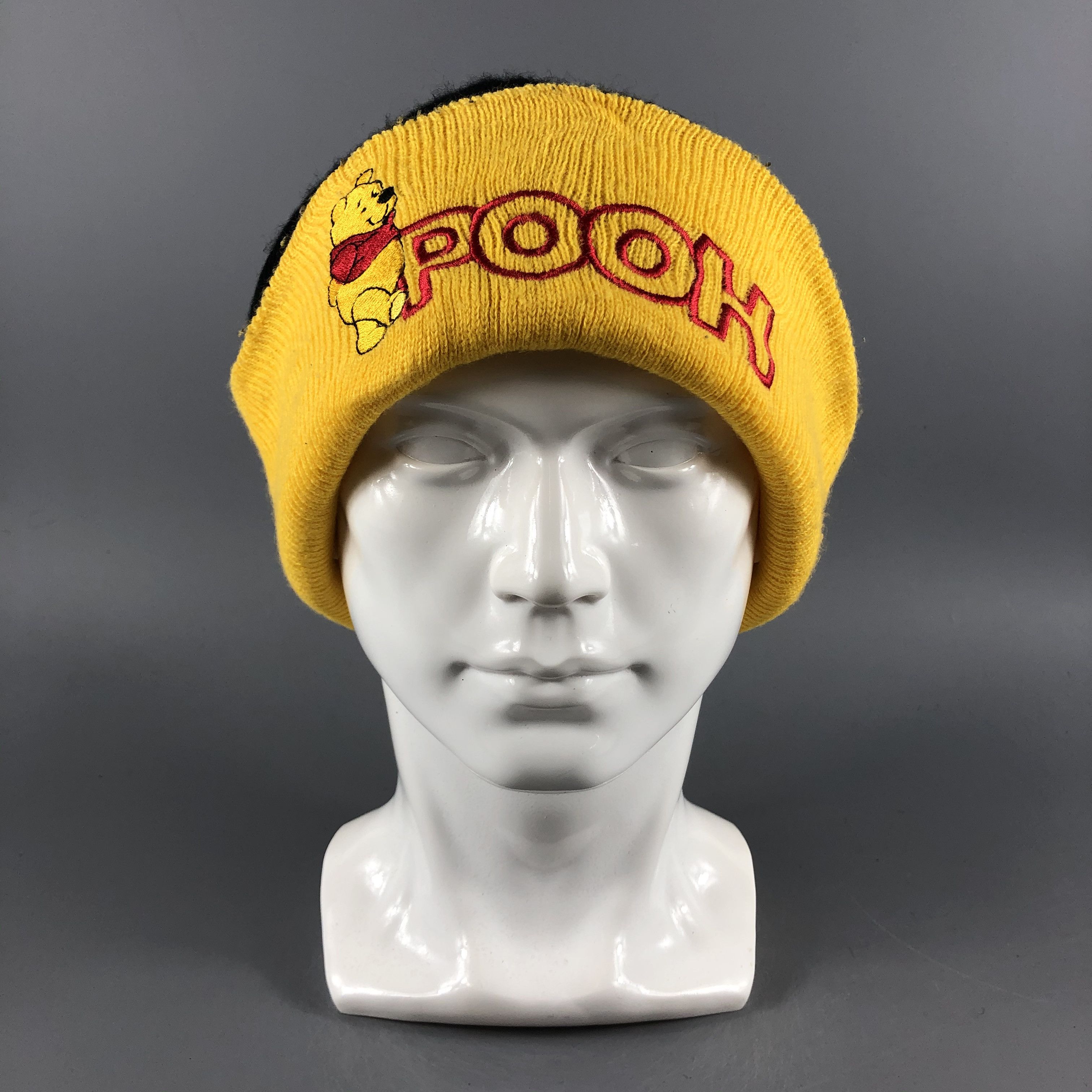 image of Pooh Hats Disney Beanie Knit Snow Hat Snow Cap B681, Men's