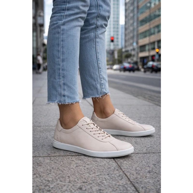 Ecco ECCO WOMEN'S 41 TRAVEL WITH LACE UP GRAVEL GREY WHITE SNKR Size US 10.5 / IT 40.5 - 7 Thumbnail