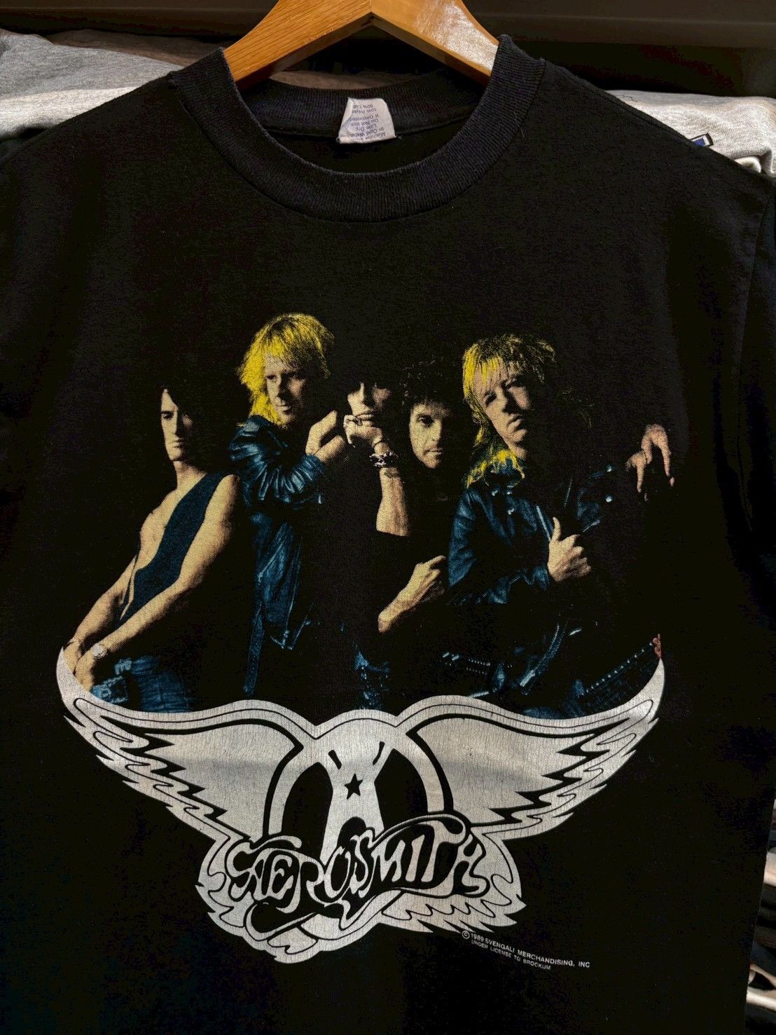 Aerosmith Aerosmith 1989’s vintage tee Size US M / EU 48-50 / 2 - 2 Thumbnail