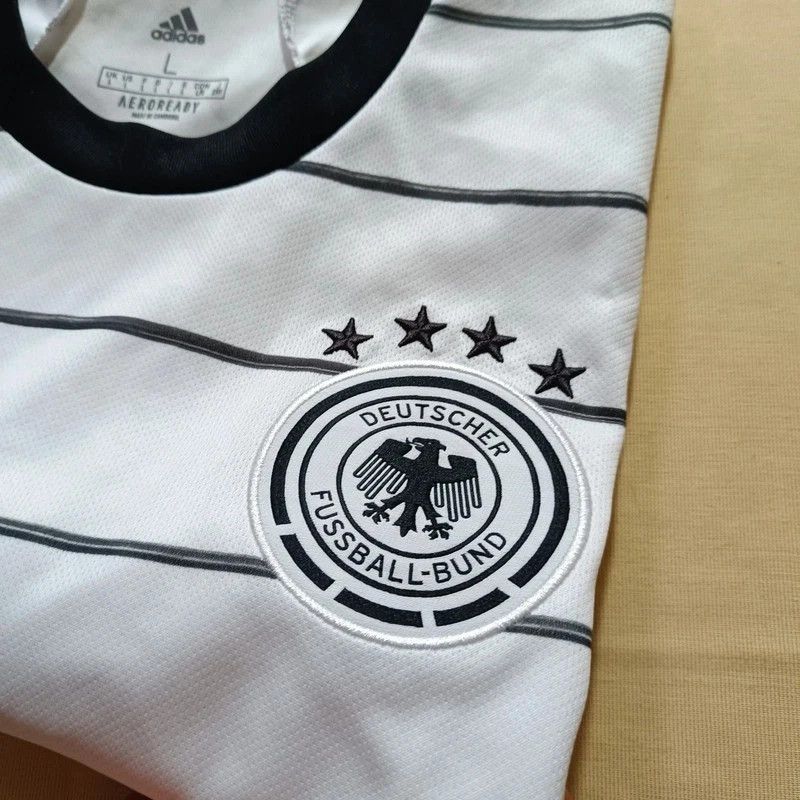 Adidas Germany 2019-2021 Home Football Jersey Deutschland L Size US L / EU 52-54 / 3 - 17 Thumbnail