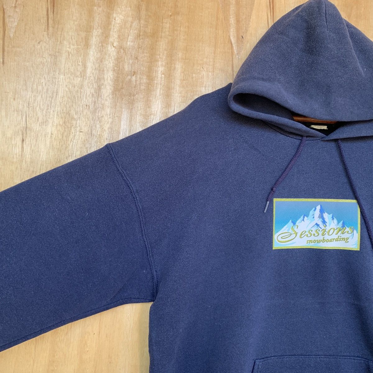 Sessions Vintage 90s Sessions Snowboarding Hoodie Size US L / EU 52-54 / 3 - 4 Thumbnail