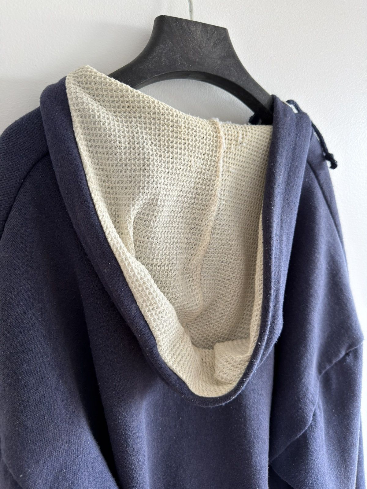 Russell Athletic *RARE* 1980s 80s VINTAGE THERMAL LINED HOODIE ZIP UP JERZEES Size US XXL / EU 58 / 5 - 10 Thumbnail
