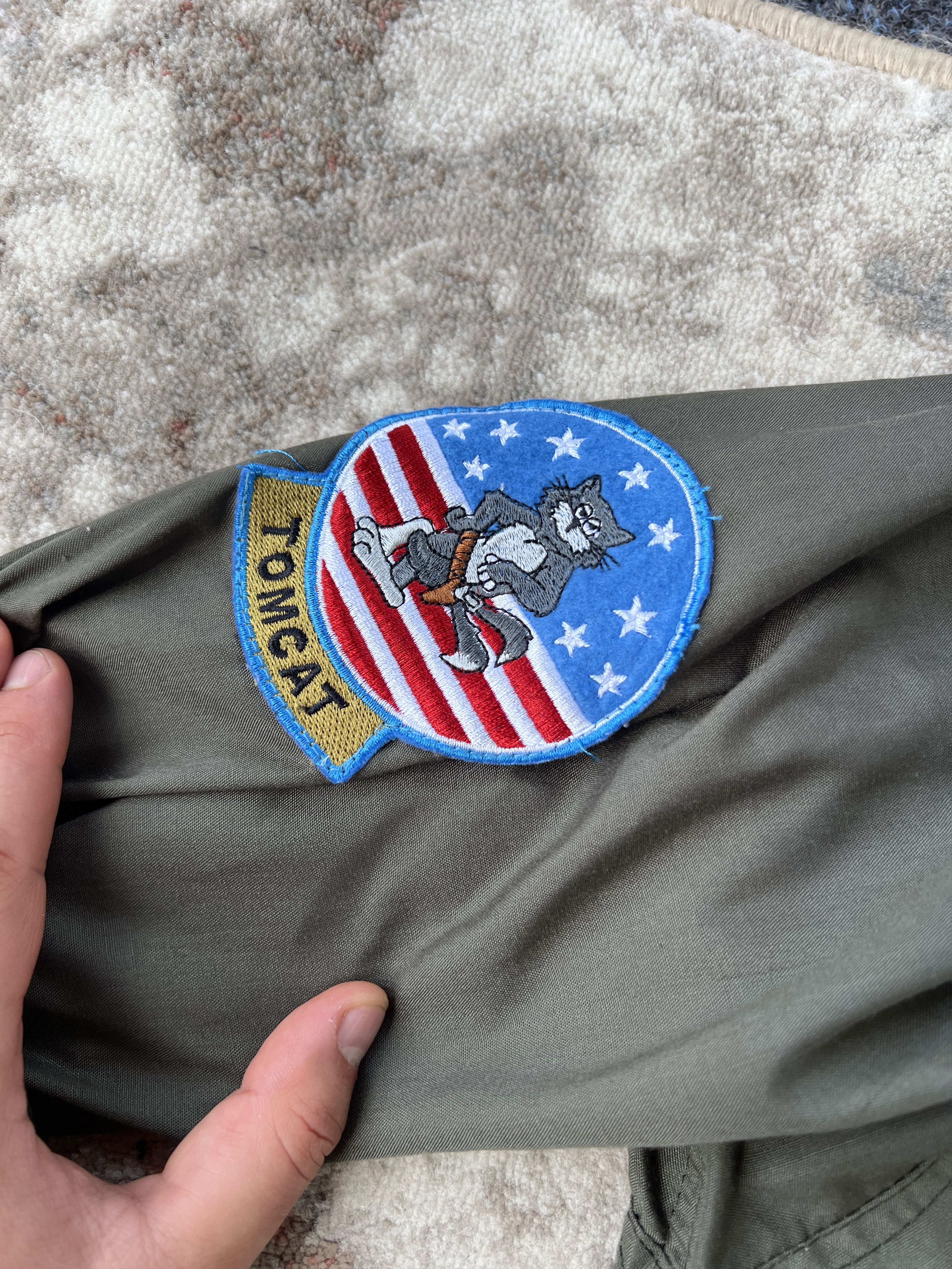 Vintage Top Gun Tom Cat USA Maverick VF-1 Weapons School Overall Size US M / EU 48-50 / 2 - 7 Thumbnail