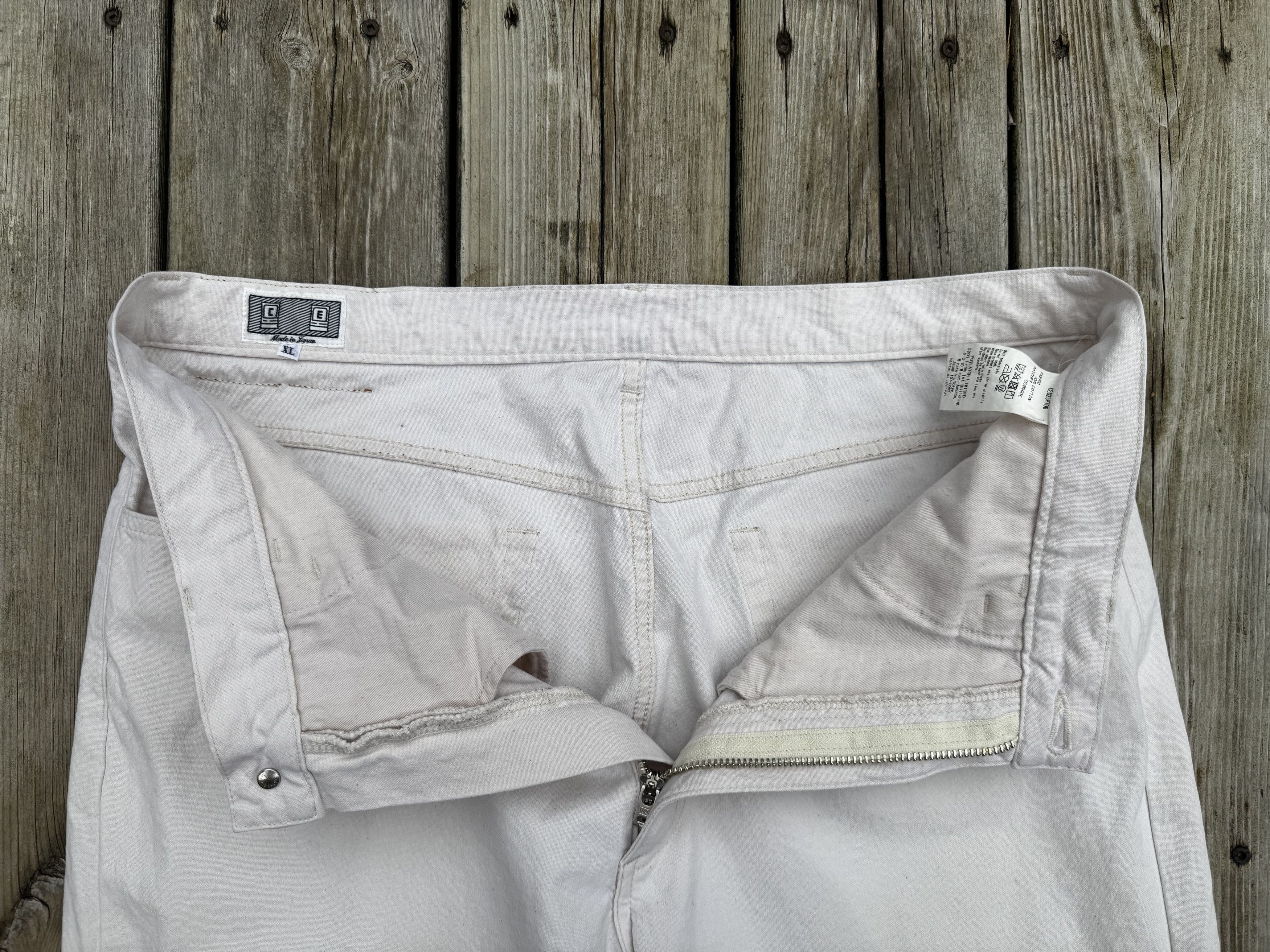 Cav Empt 1994 Cotton Pants (White/Cream) Size US 36 / EU 52 - 6 Thumbnail