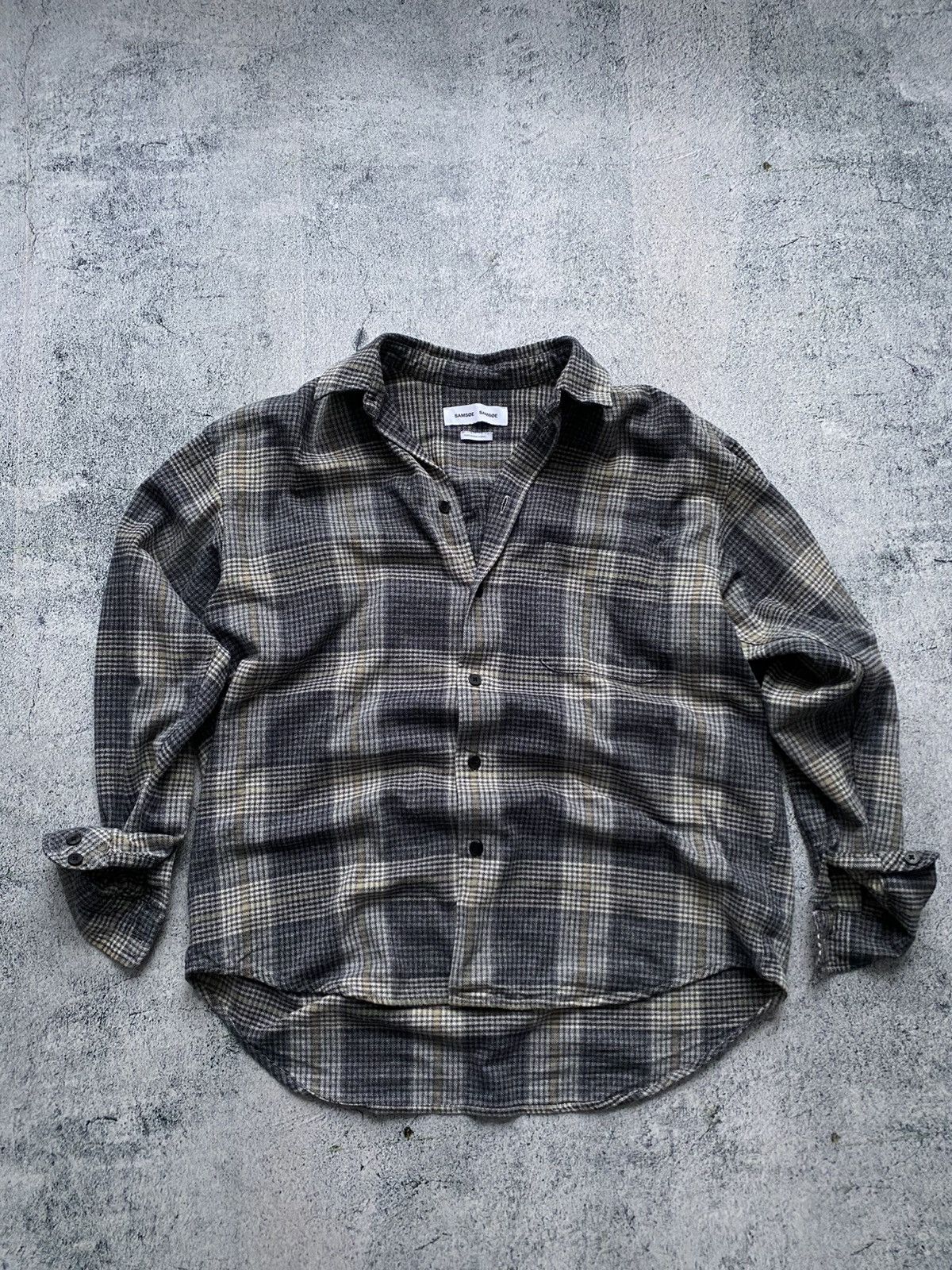 Samsoe Samsoe Rare Samsoe Samsoe Oversized Buttons Up Hype Over shirt Size US M / EU 48-50 / 2 - 1 Thumbnail