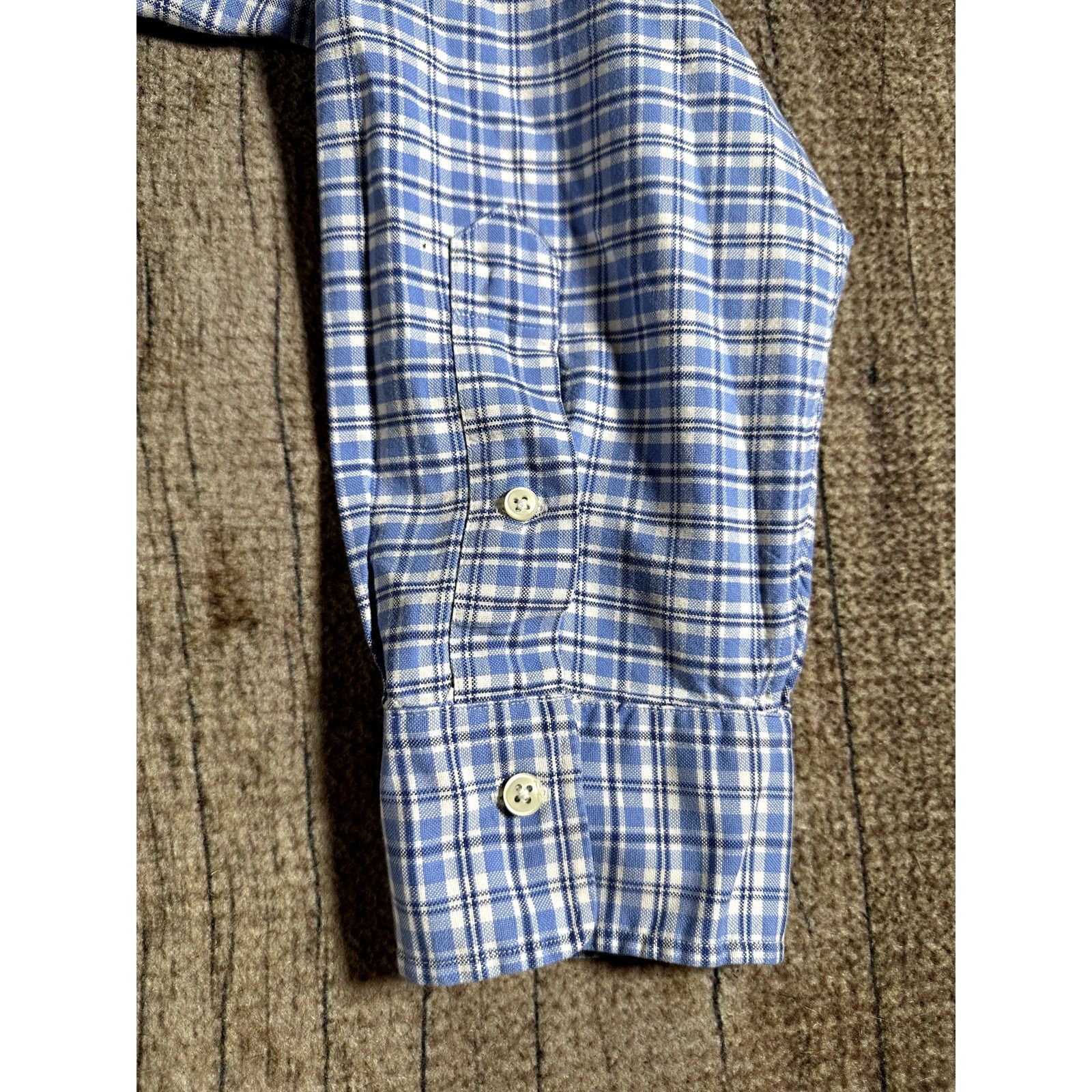 Polo Ralph Lauren Polo Ralph Lauren Blue Plaid Color Jockey Shirt XL Mens Size US XL / EU 56 / 4 - 6 Thumbnail