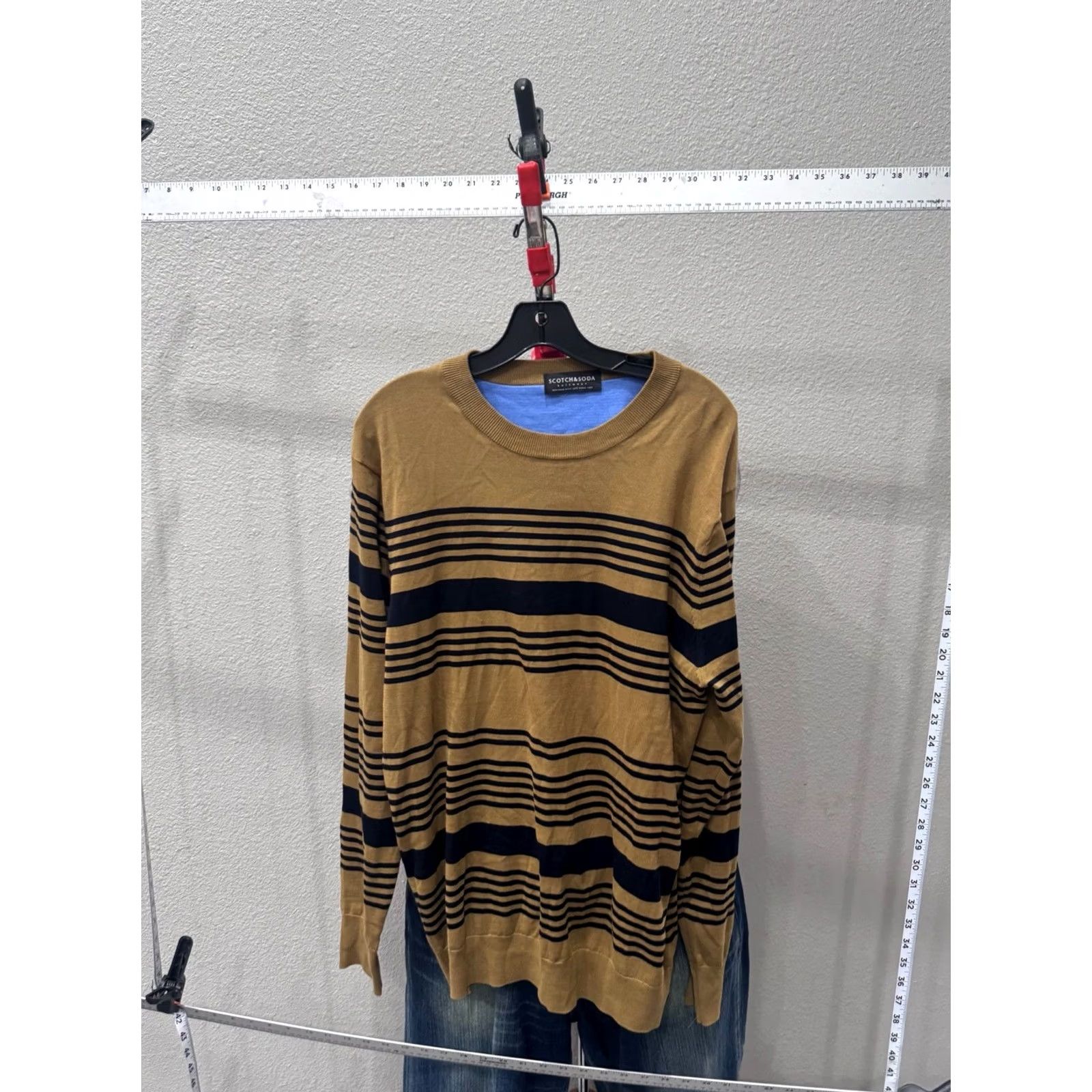 Scotch & Soda Scotch & Soda Retro Stripe SWEATER XL Adult Mens Multicolor Long Sleeve 100% Happiness Guarantee Size US XL / EU 56 / 4 - 2 Thumbnail