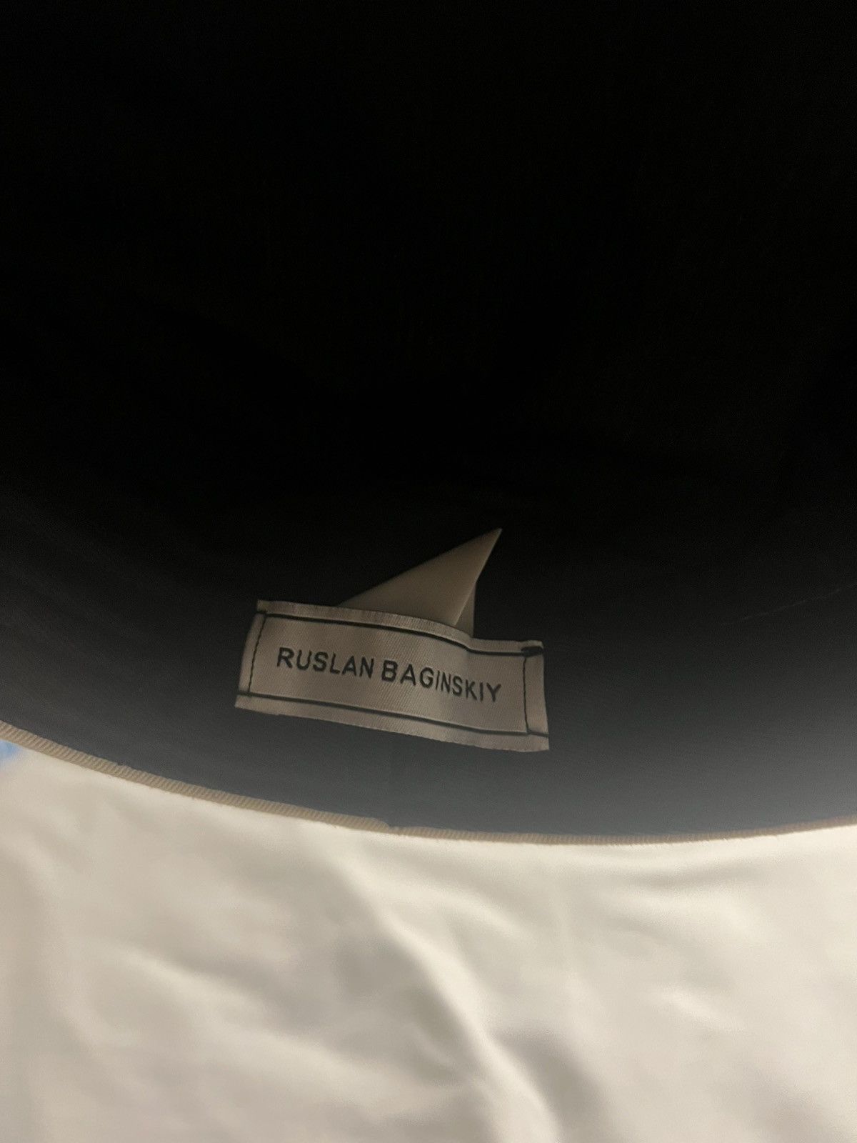 Ruslan Baginskiy Ruslan Baginskiy Pearls-embellished Baker Boy Cap Size ONE SIZE - 4 Thumbnail