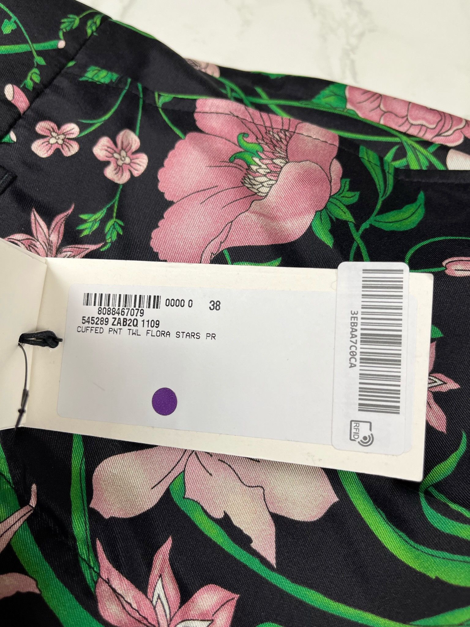 Gucci 🔥75% OFF🔥 [SALE] Gucci Floral Print Silk Palazzo Pants Size 28" / US 6 / IT 42 - 14 Thumbnail