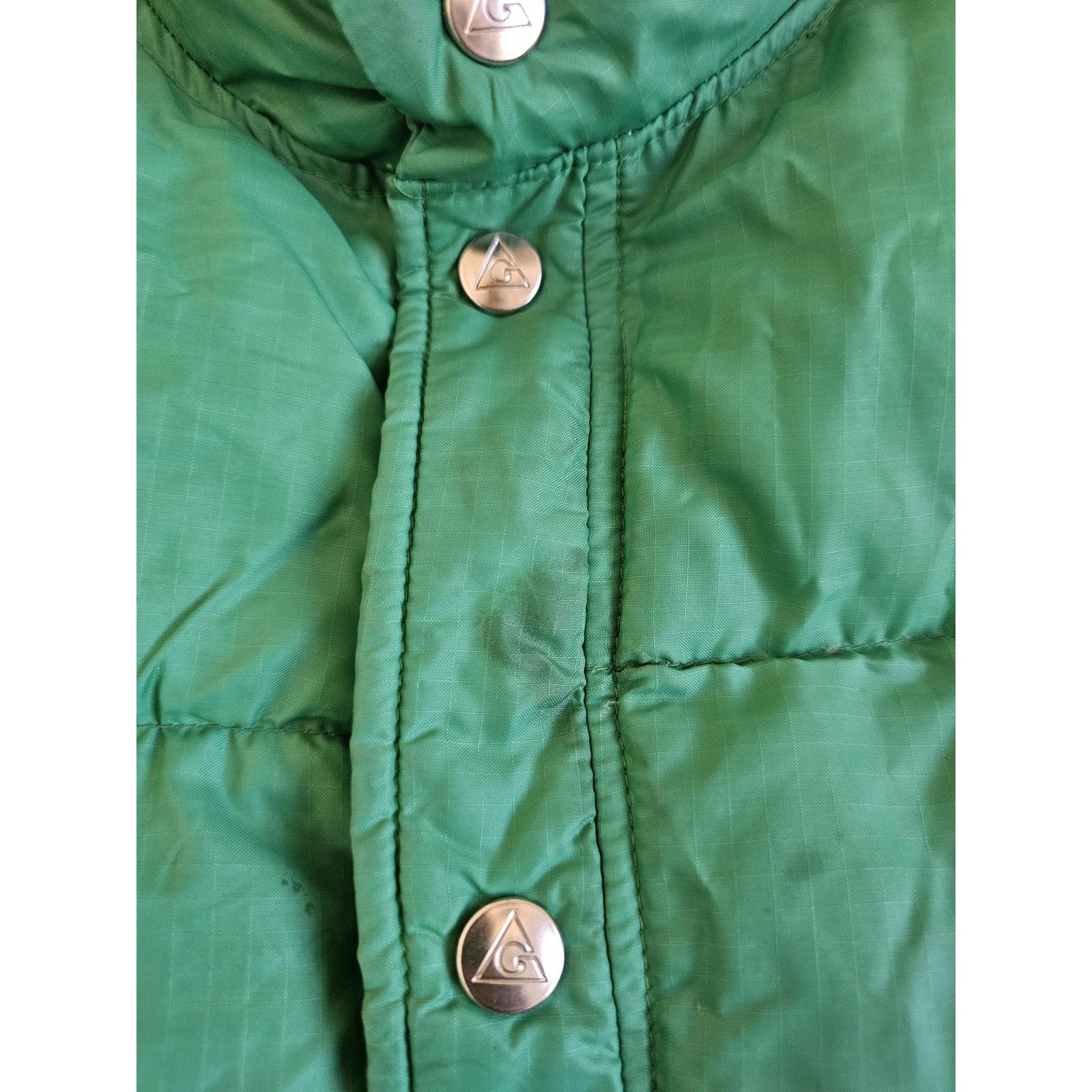 Other Gerry Green Down Quilted Puffer Vest Sz XL 1980s Size US XL / EU 56 / 4 - 8 Thumbnail
