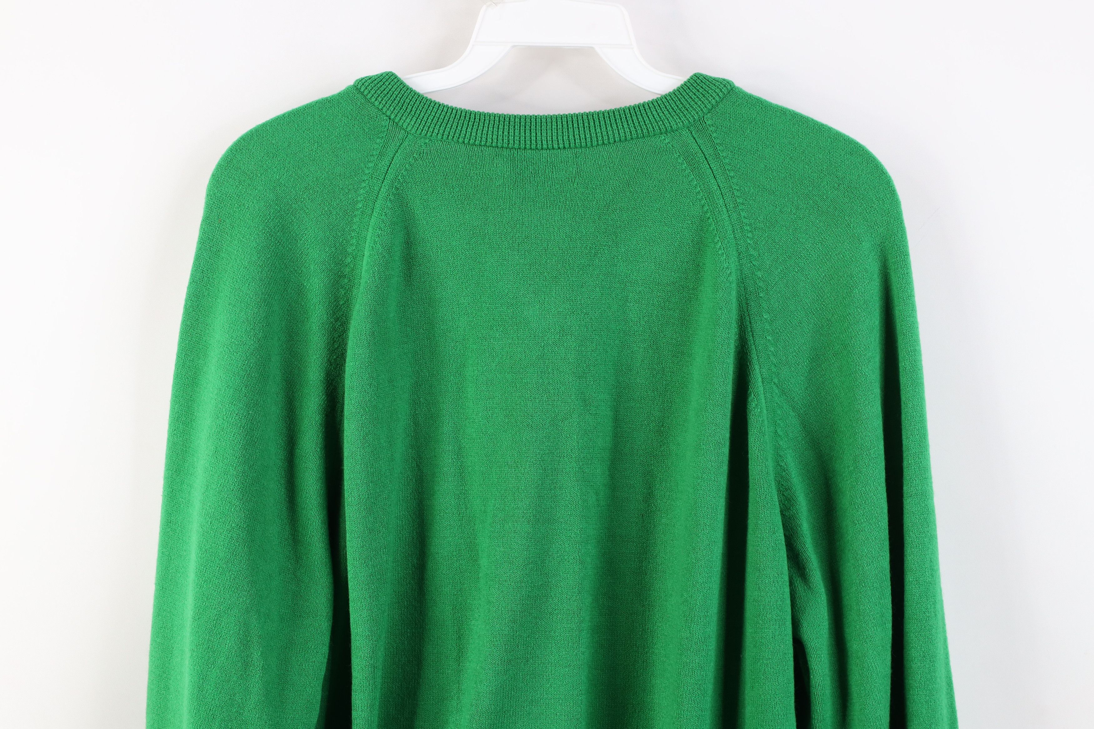 Vintage Vintage 70s Streetwear Knit The Masters Golf Sweater Green Size US L / EU 52-54 / 3 - 11 Thumbnail
