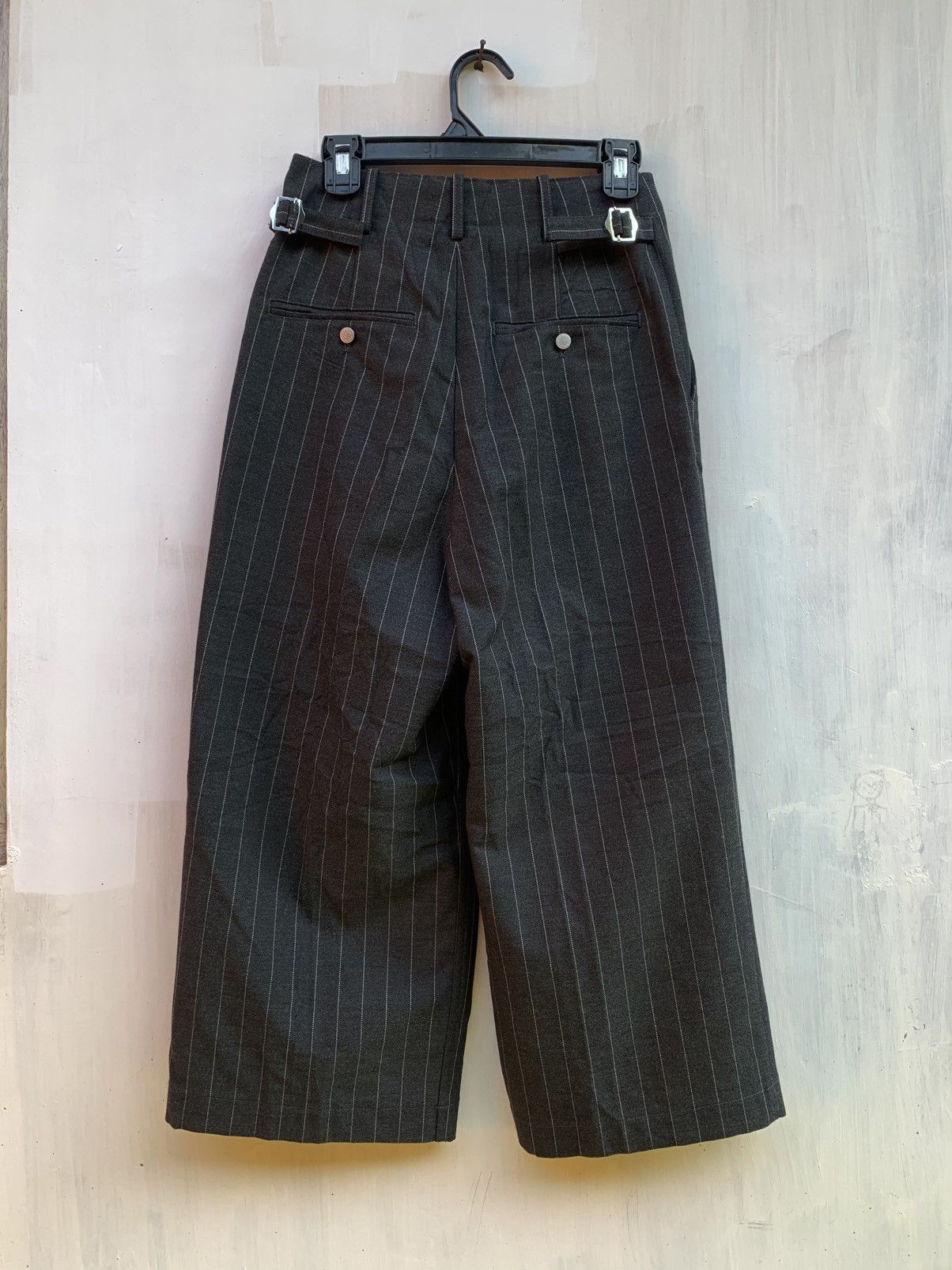 Japanese Brand Japanese brand GU X Beautiful People pleated tuck wide pants Size US 28 / EU 44 - 5 Thumbnail