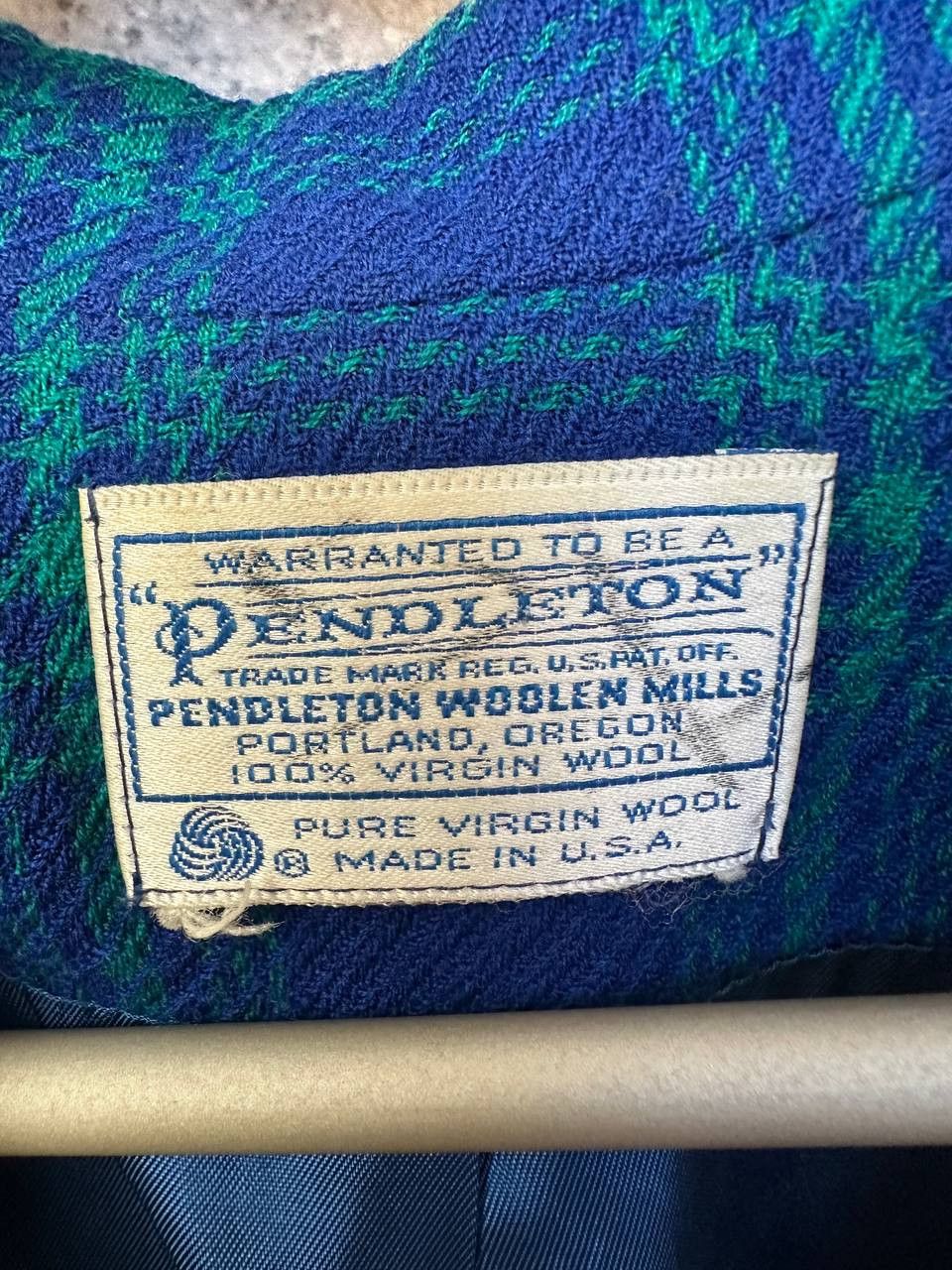 Pendleton Pendleton Plaid Wool Blazer Made in USA Jacket 100% Wool Size XL / US 12-14 / IT 48-50 - 14 Thumbnail
