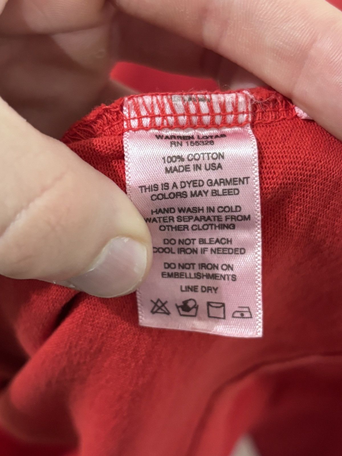 Warren Lotas Warren Lotas Lie Cheat Steal Tee Size US XXL / EU 58 / 5 - 7 Thumbnail
