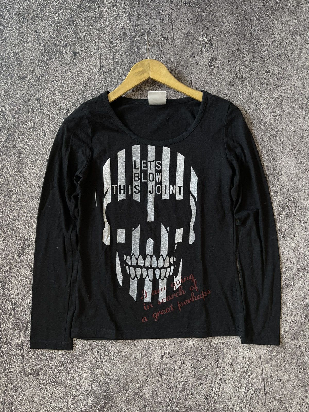 Japanese Brand Y2K Without Meet ifsixwasnine skull Size US S / EU 44-46 / 1 - 1 Thumbnail