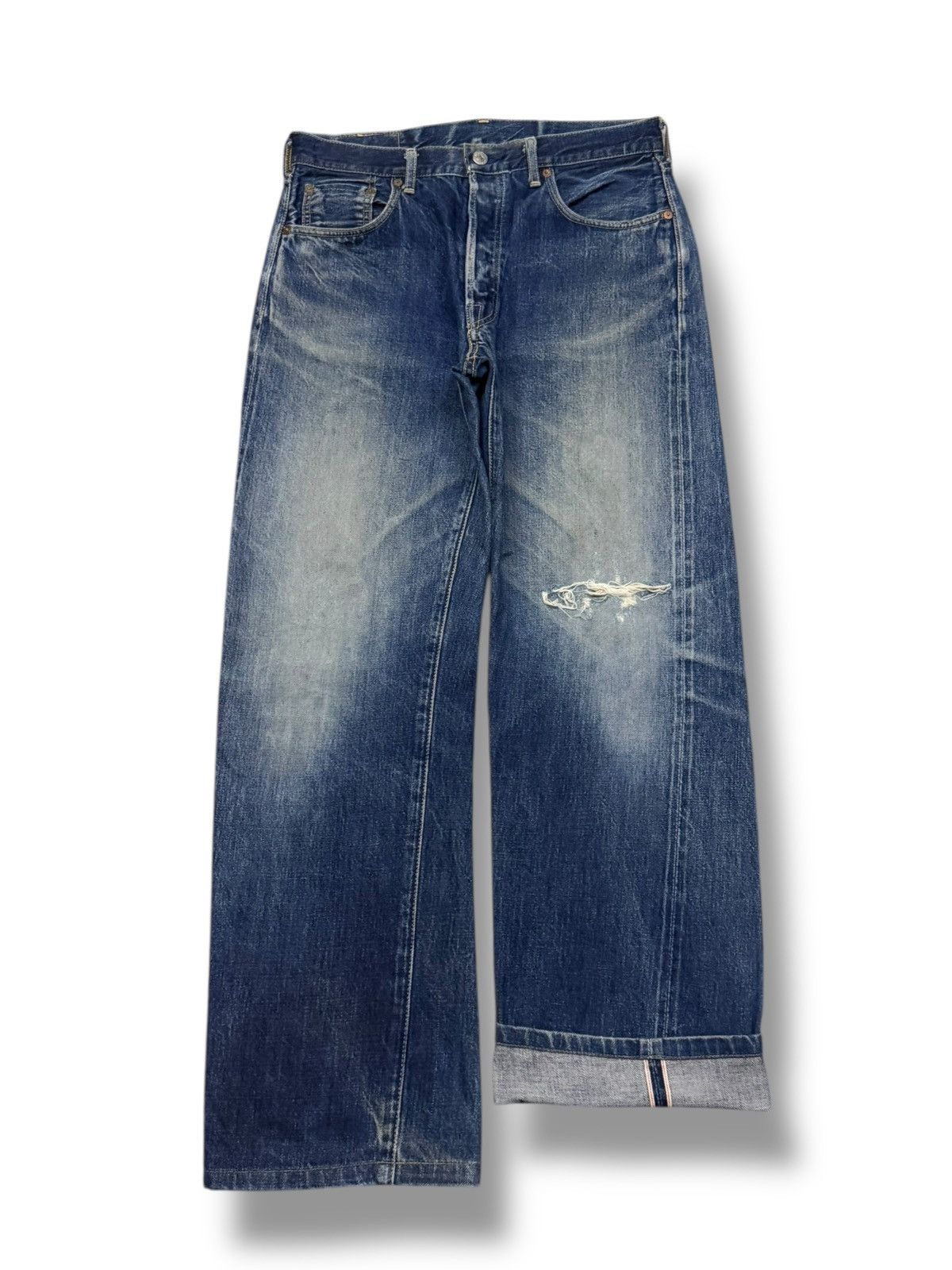 Sugar Cane Vintage Dude Ranch S01-XX Selvedge Denim Jeans Japan | W31 Size US 31 - 2 Thumbnail