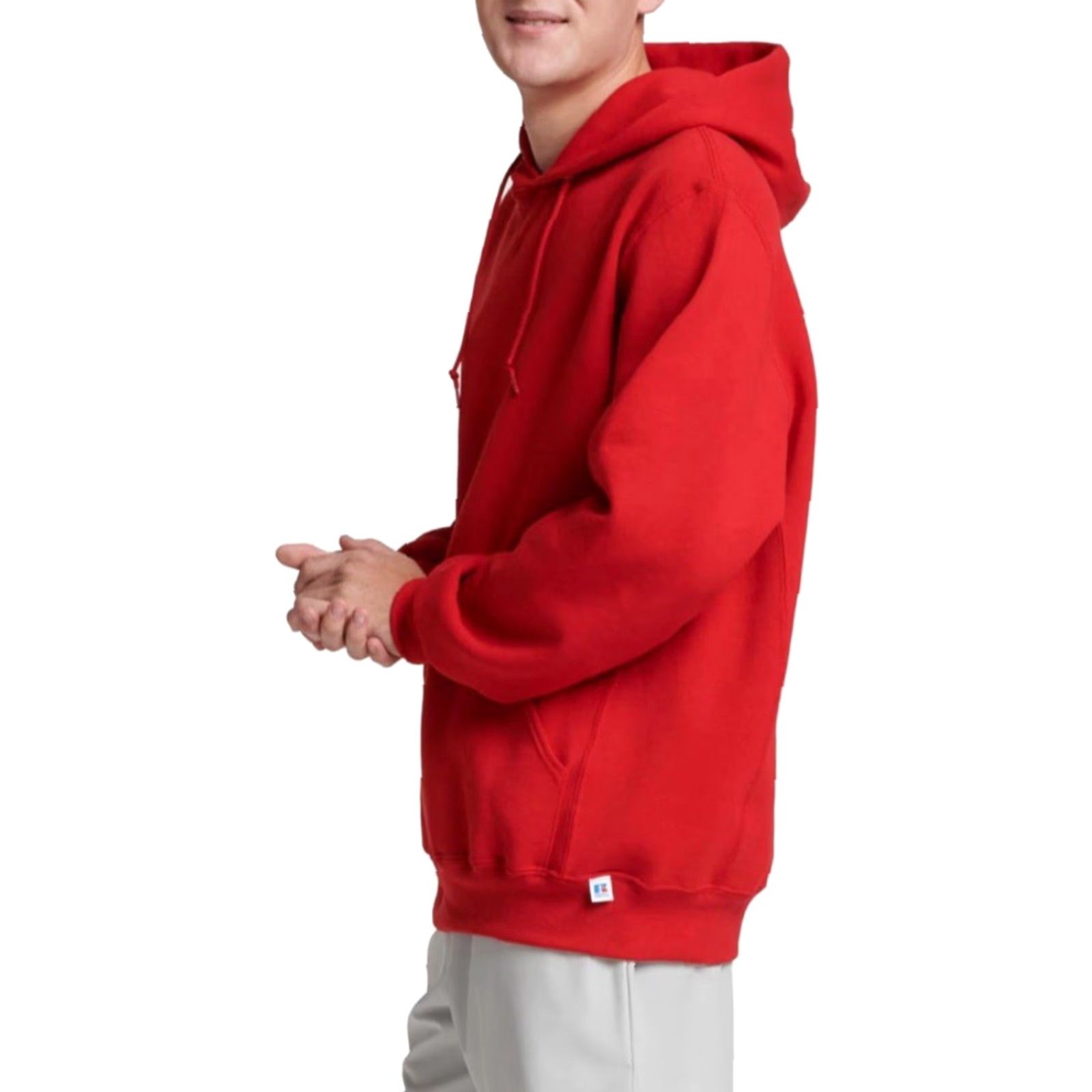 Russell Athletic Russell Athletic Hooded Pullover Hoodie - Dri-Power Fleece - Red - XXL - Men’s - Long Sleeve - Pullover - 2XL - Gym & Training - Regular Fit Size US XXL / EU 58 / 5 - 3 Thumbnail