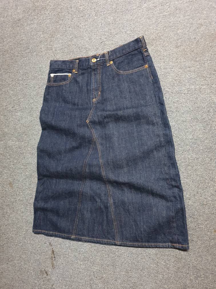 Other 💥Japanese brand selvedge Orslow look like denim skirt Size 31" - 7 Thumbnail