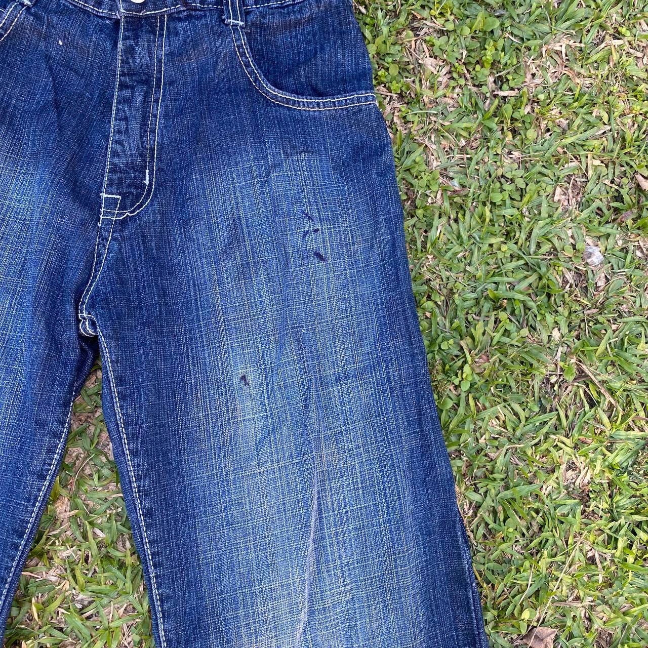 If Six Was Nine × Le Grande Bleu (L.G.B.) × Southpole Vintage Southpole Loose Fit Denim Jeans Size US 30 / EU 46 - 13 Thumbnail