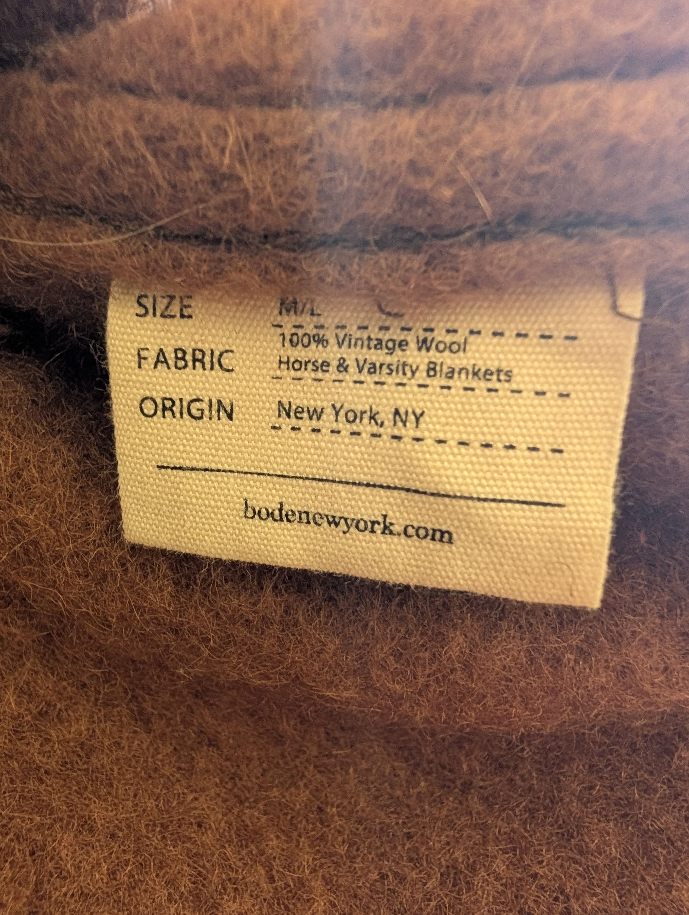 Bode Horse Blanket Jacket Size US M / EU 48-50 / 2 - 7 Thumbnail