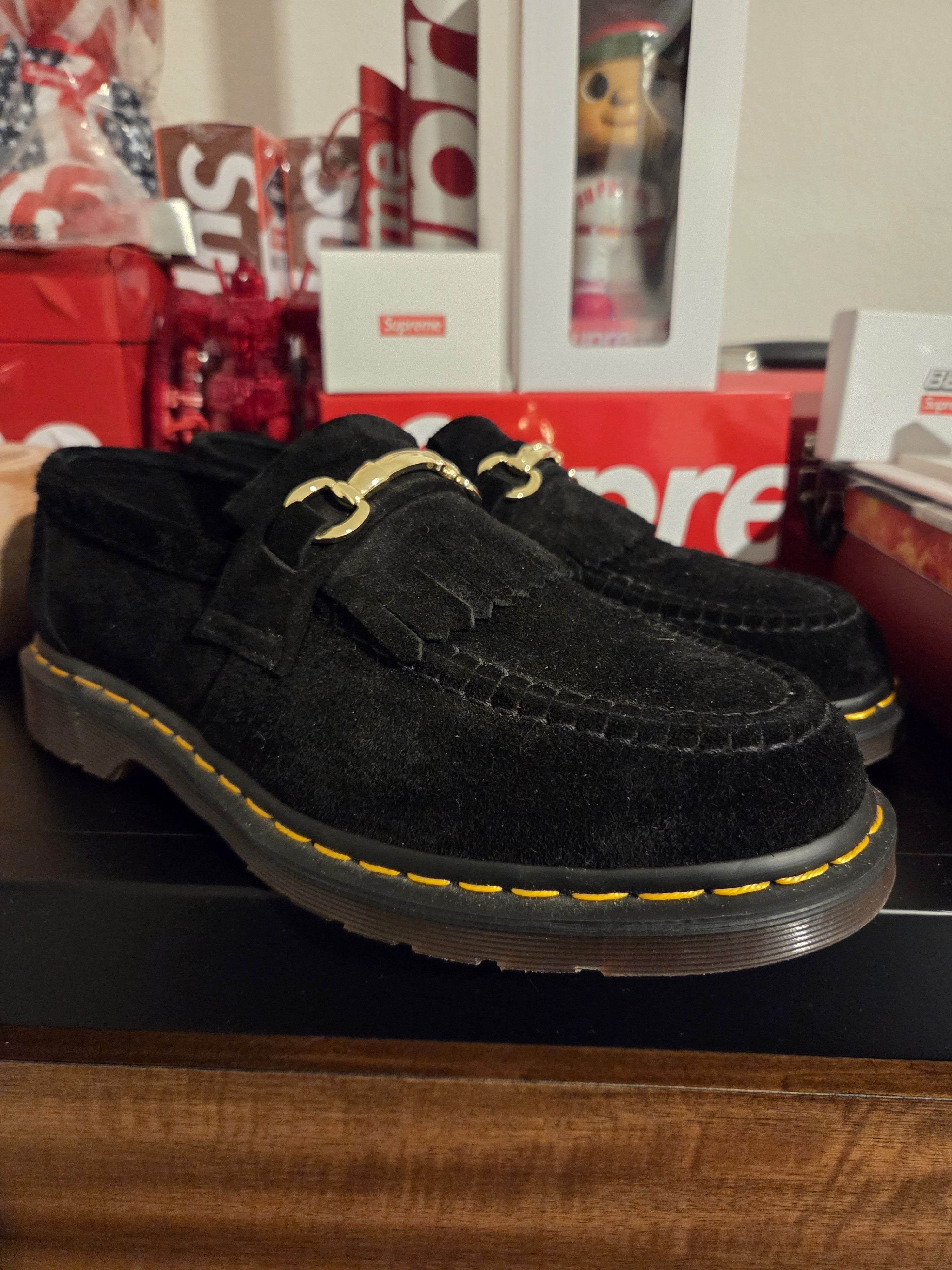 Dr. Martens Suede Loafers Size US 10 / EU 43 - 1 Thumbnail