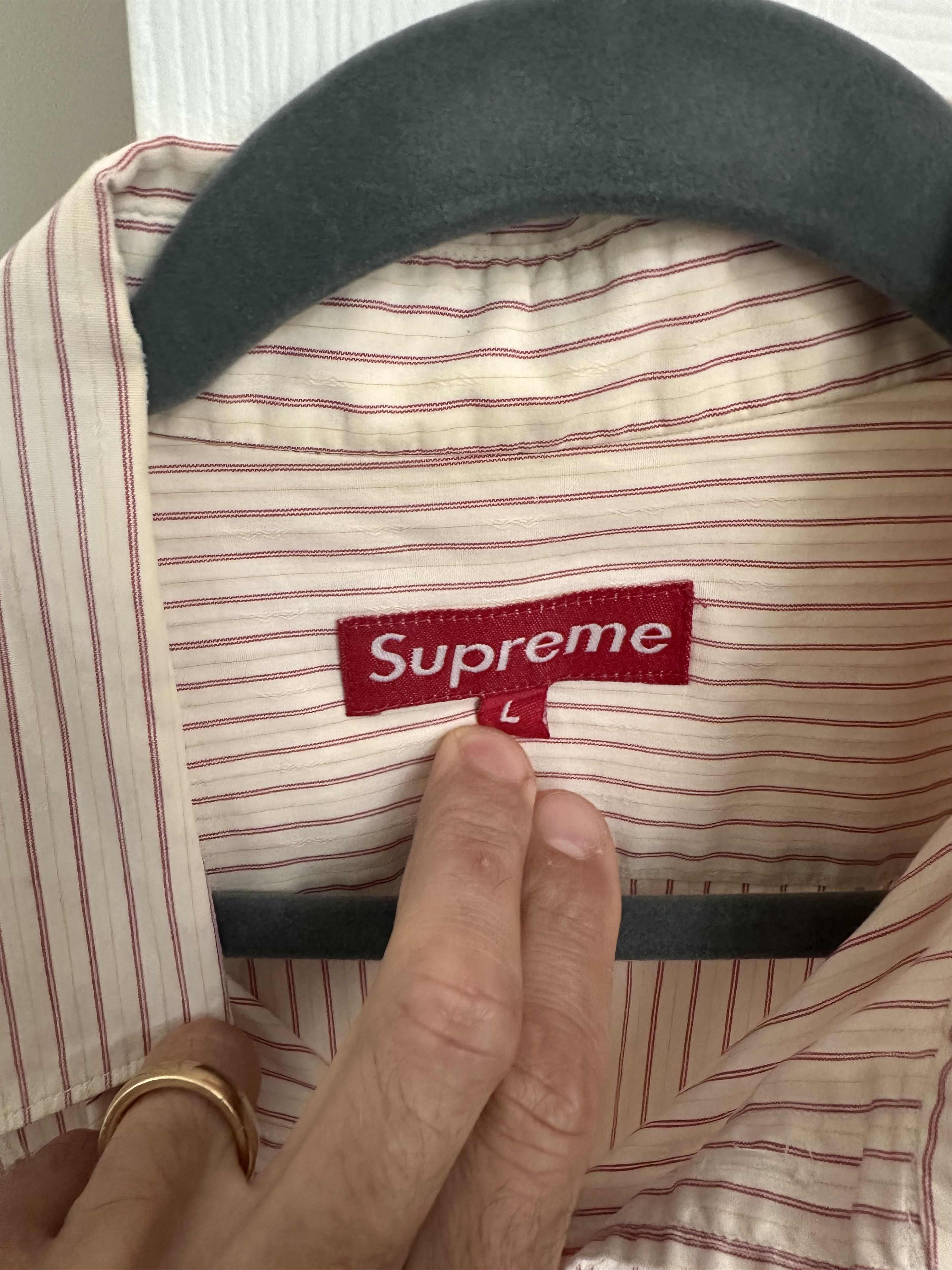 Supreme SUPREME Vintage Button Up 1990s Size US L / EU 52-54 / 3 - 4 Thumbnail