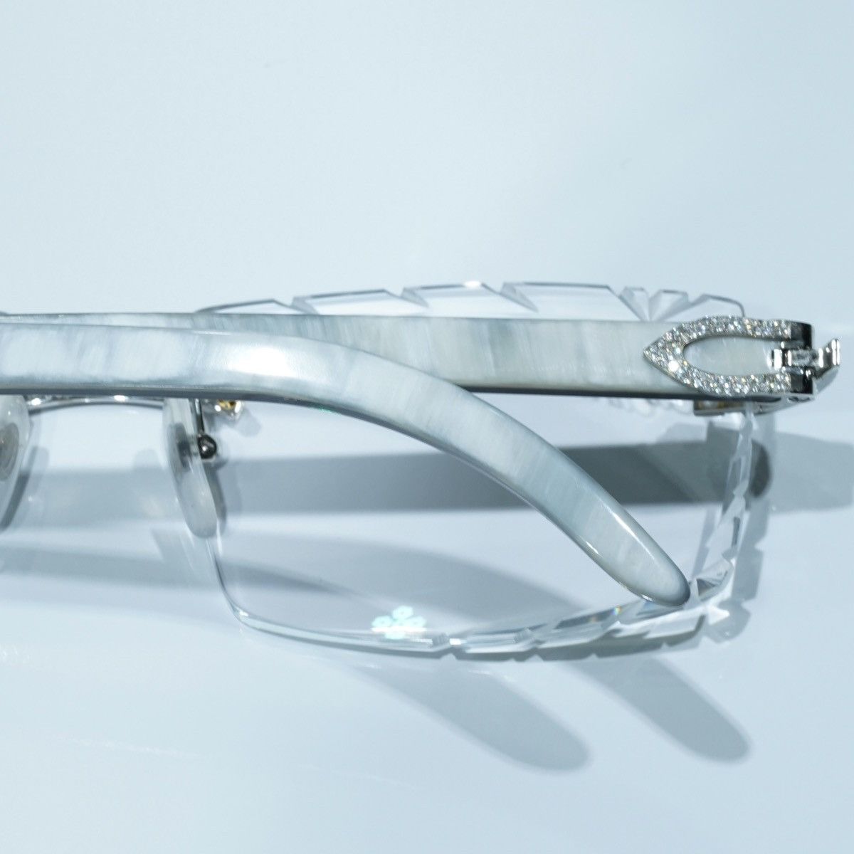 Cartier Diamond White Buffalo Size ONE SIZE - 4 Thumbnail