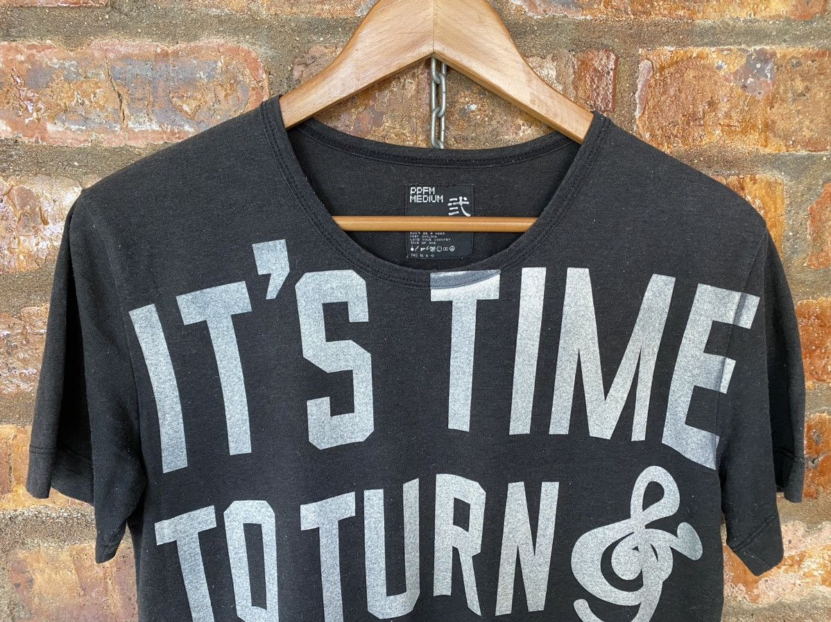 PPFM Vtg PPFM its time to turn & face the change Poem tee Size US M / EU 48-50 / 2 - 3 Thumbnail