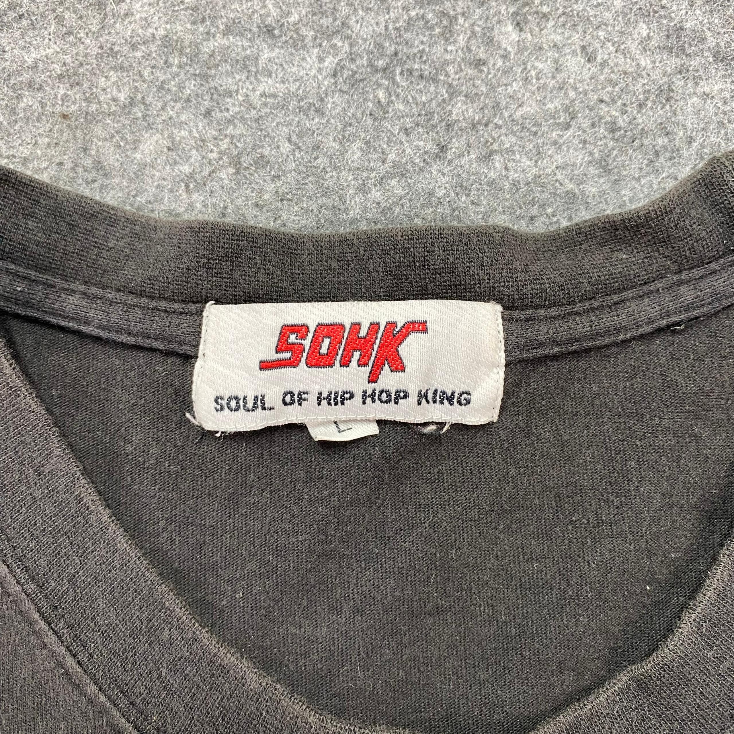 Vintage Vintage Sohk Soul Of Hip Hop King Tshirt Size US L / EU 52-54 / 3 - 11 Thumbnail
