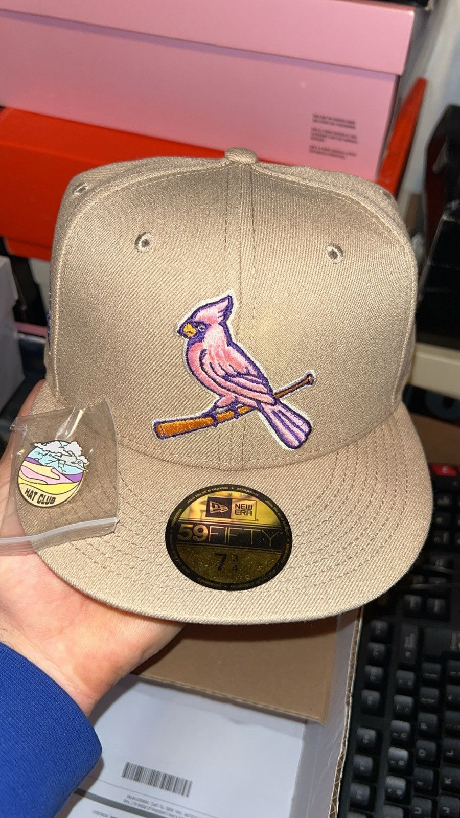 New Era St.Louis Cardinals “2006 World Series” PINK UV 7 3/4 Size ONE SIZE - 1 Thumbnail