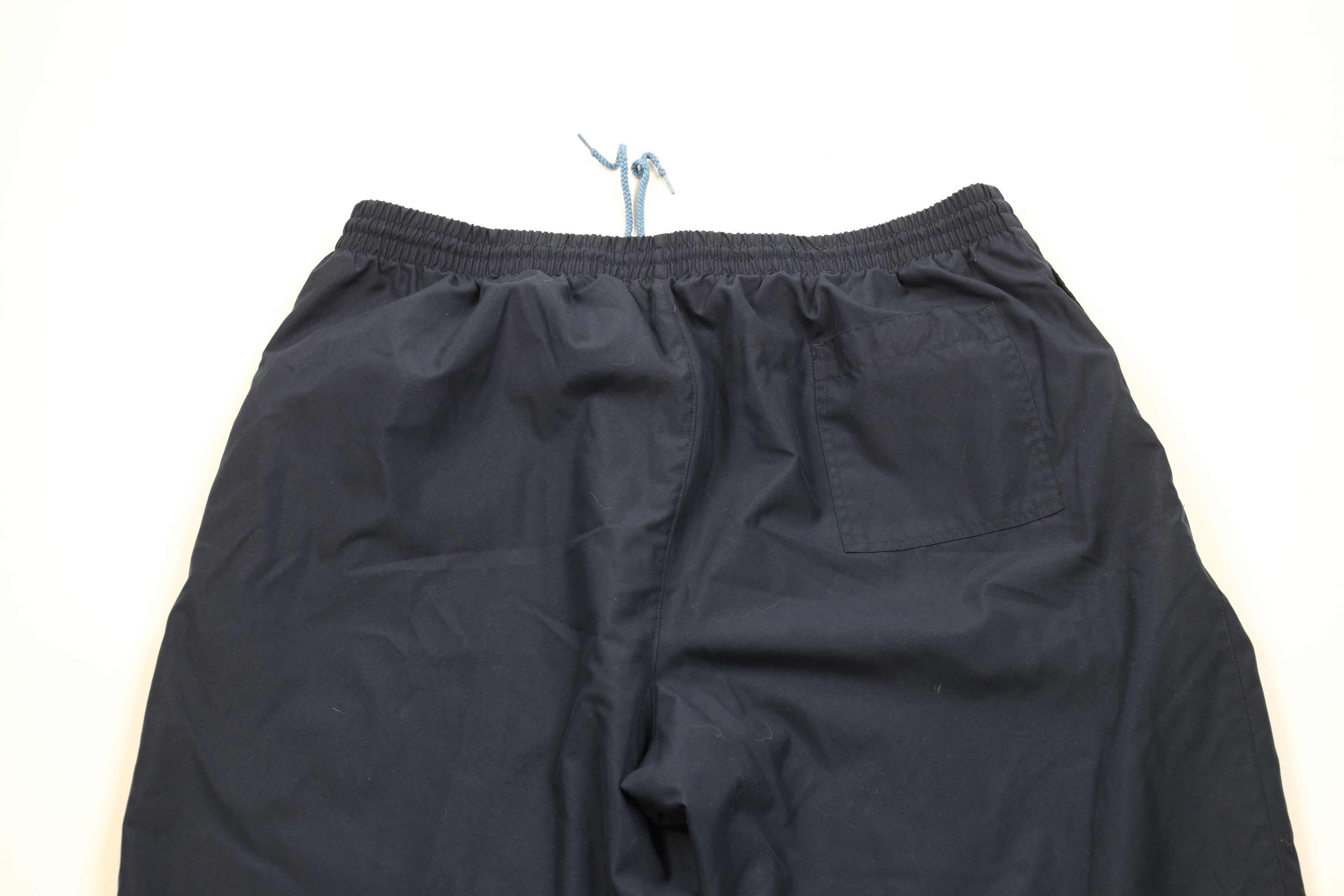 Champion × Vintage Vintage 90s Champion Lined Wide Leg Windbreaker Pants Blue Size US 38 / EU 54 - 12 Thumbnail