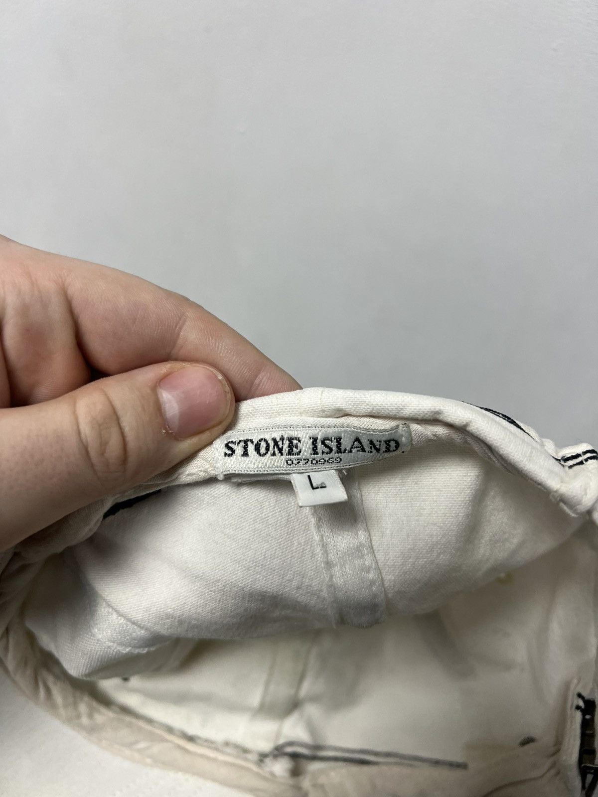 Massimo Osti Vintage Stone Island Cap Logo White Size ONE SIZE - 11 Thumbnail