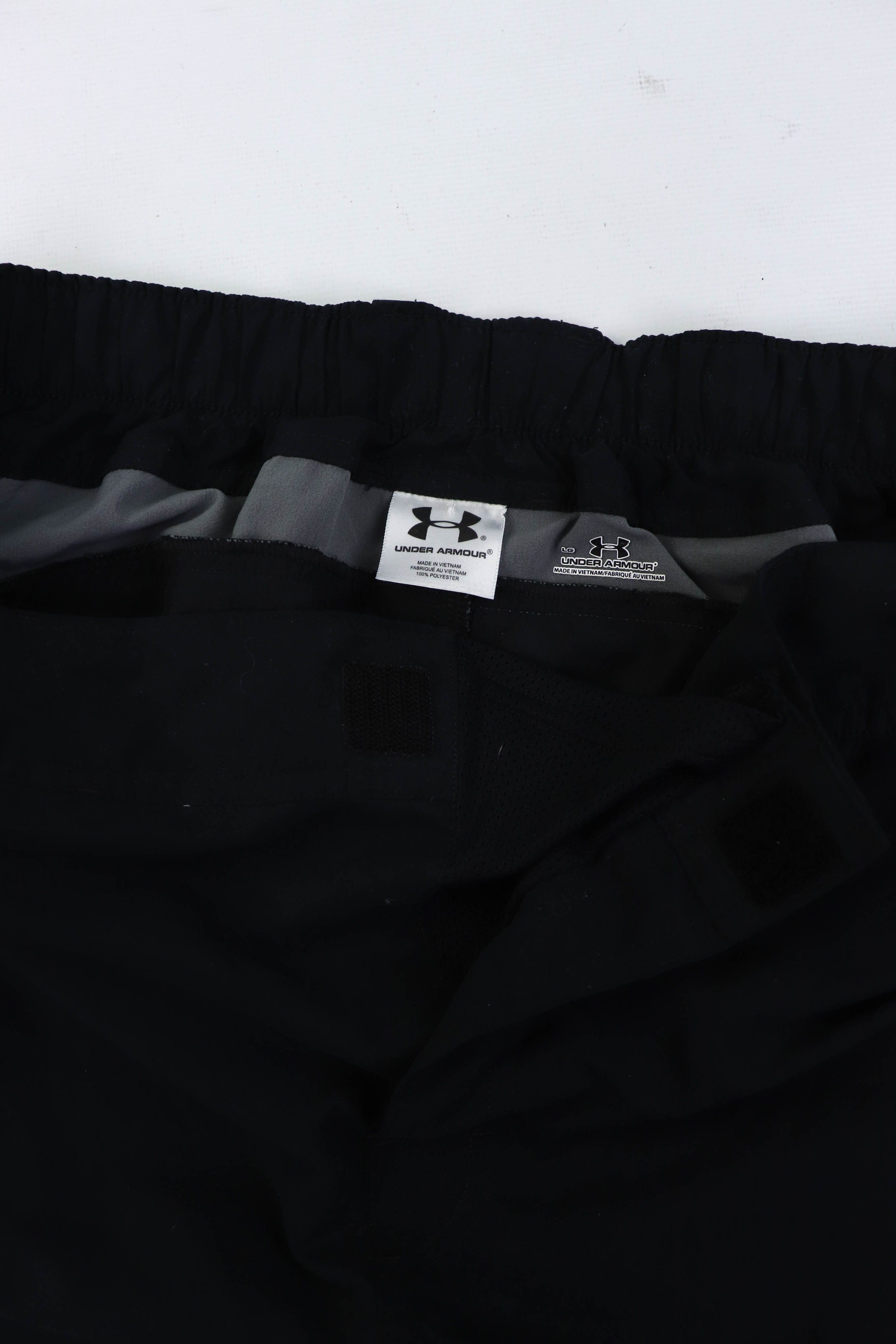 Under Armour 00s Vintage Under Armour 2in1 Transform Black Cycling Shorts Size US 34 / EU 50 - 11 Thumbnail