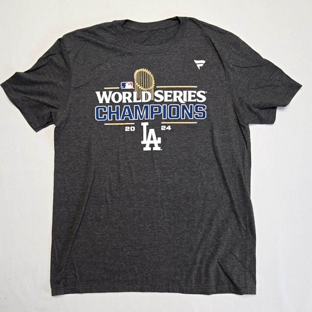 Other World Series Champions Shirt LA Dodgers Gray L Tee 2024 Size US L / EU 52-54 / 3 - 1 Thumbnail