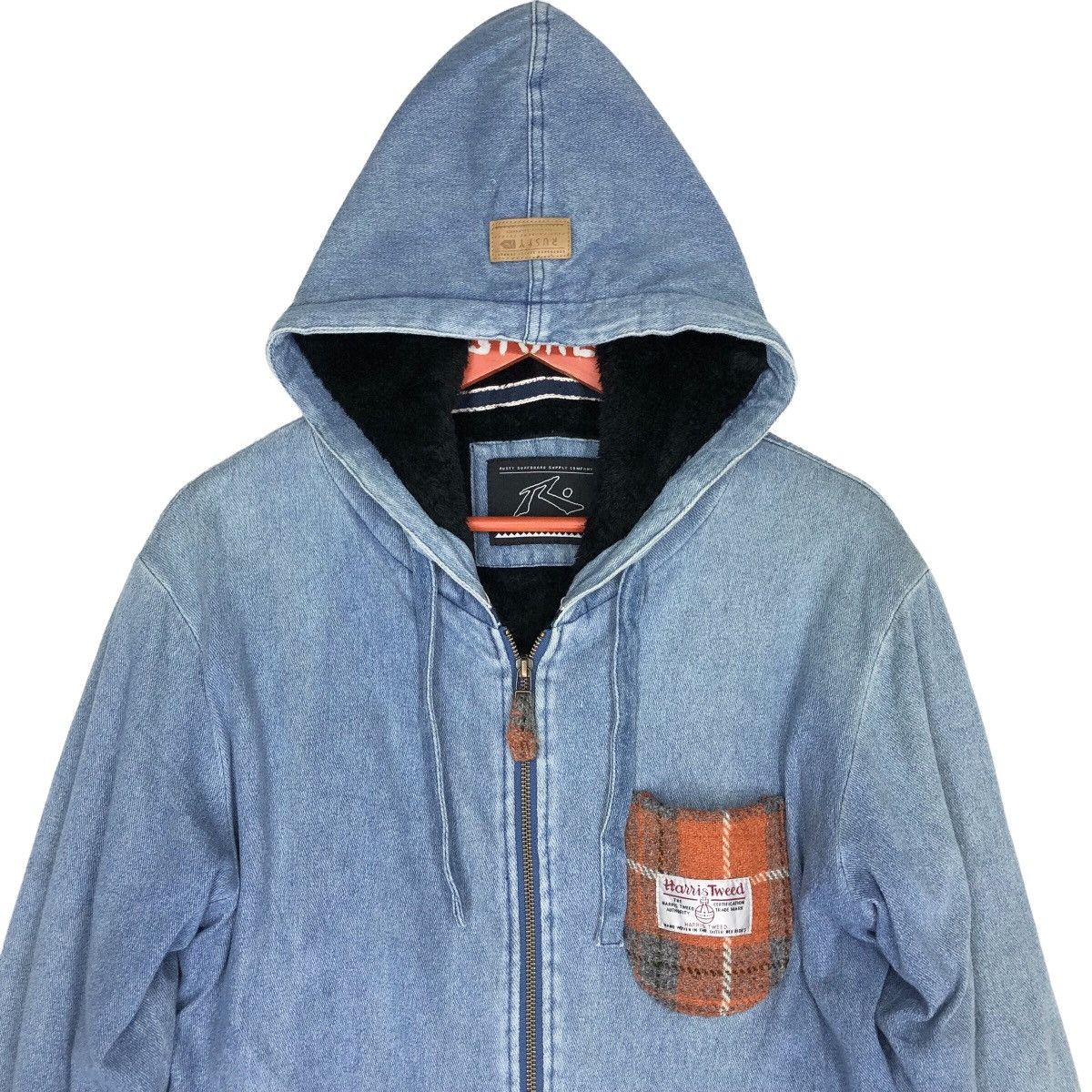 Harris Tweed × Rusty Rusty X Harris Tweed Hoodie Jacket Size US M / EU 48-50 / 2 - 4 Thumbnail