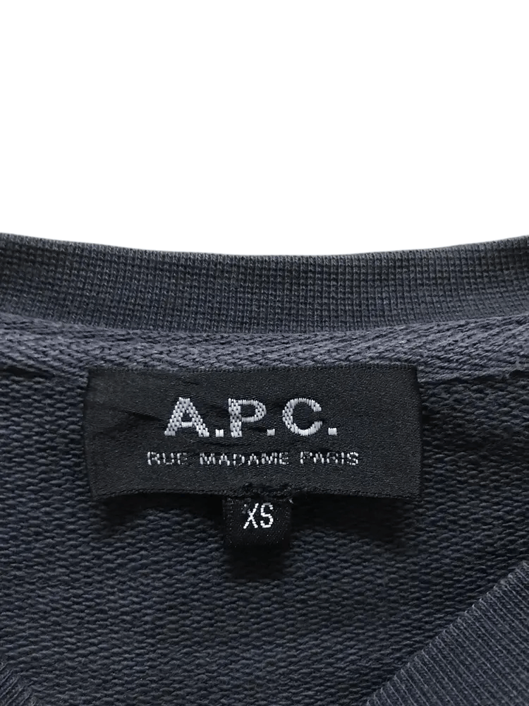A.P.C. Vintage A.P.C Rue Madame Paris Sweatshirts Size XS / US 0-2 / IT 36-38 - 6 Thumbnail