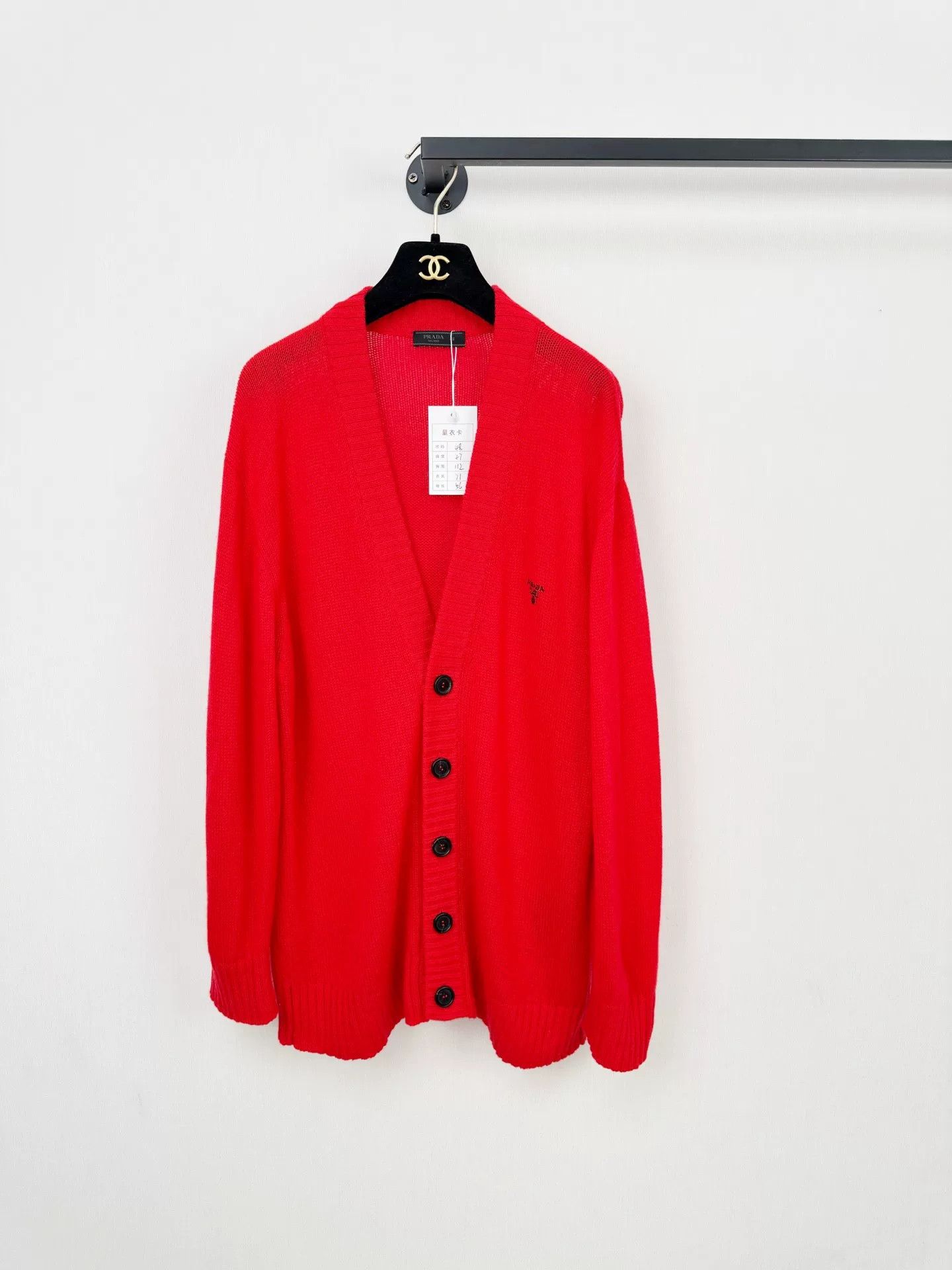 Prada Prada Men's Cashmere Knit Cardigan Size US M / EU 48-50 / 2 - 1 Thumbnail