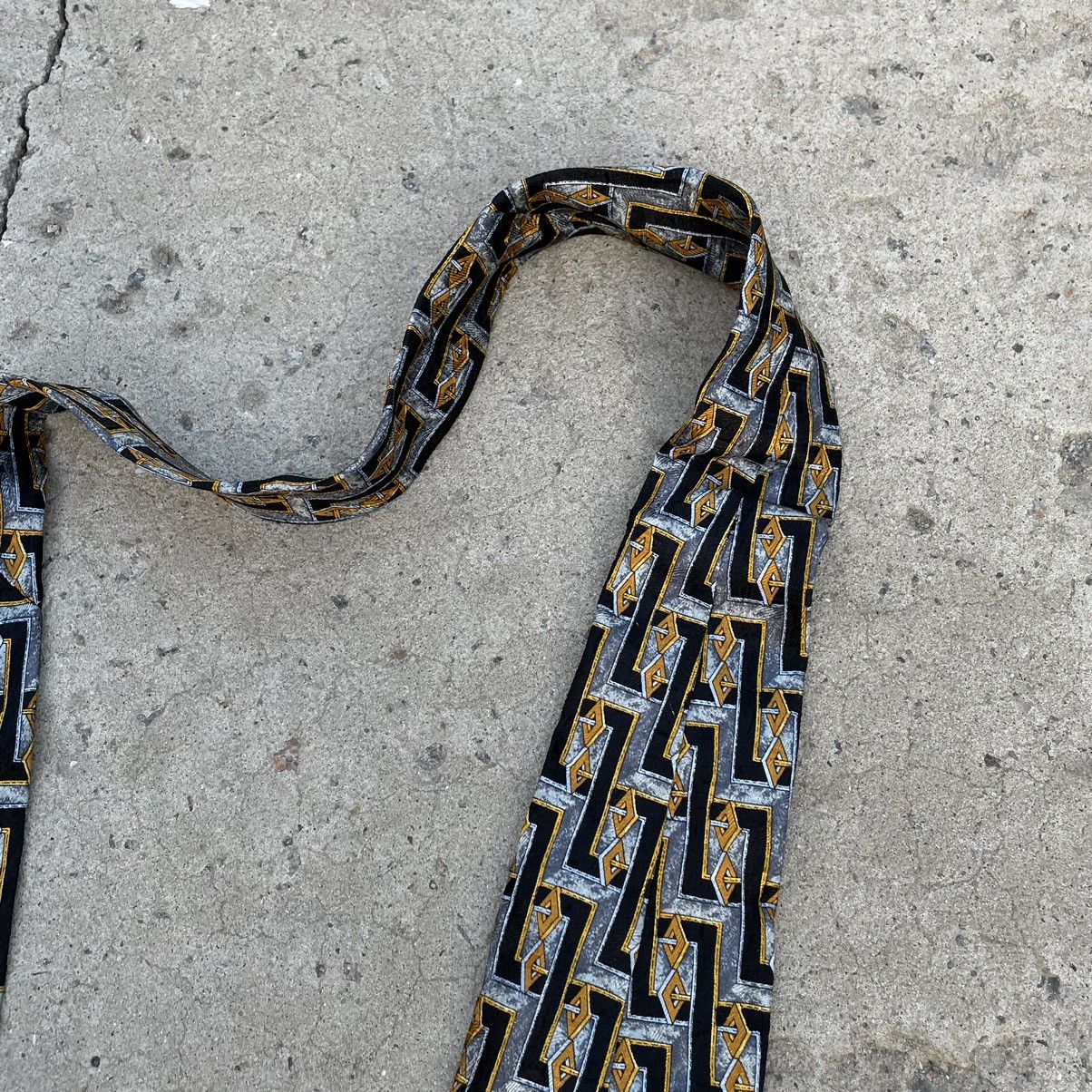 Ermenegildo Zegna Vintage Ermenegildo Zegna Tie Silk Y2K 90s USA Size ONE SIZE - 8 Thumbnail