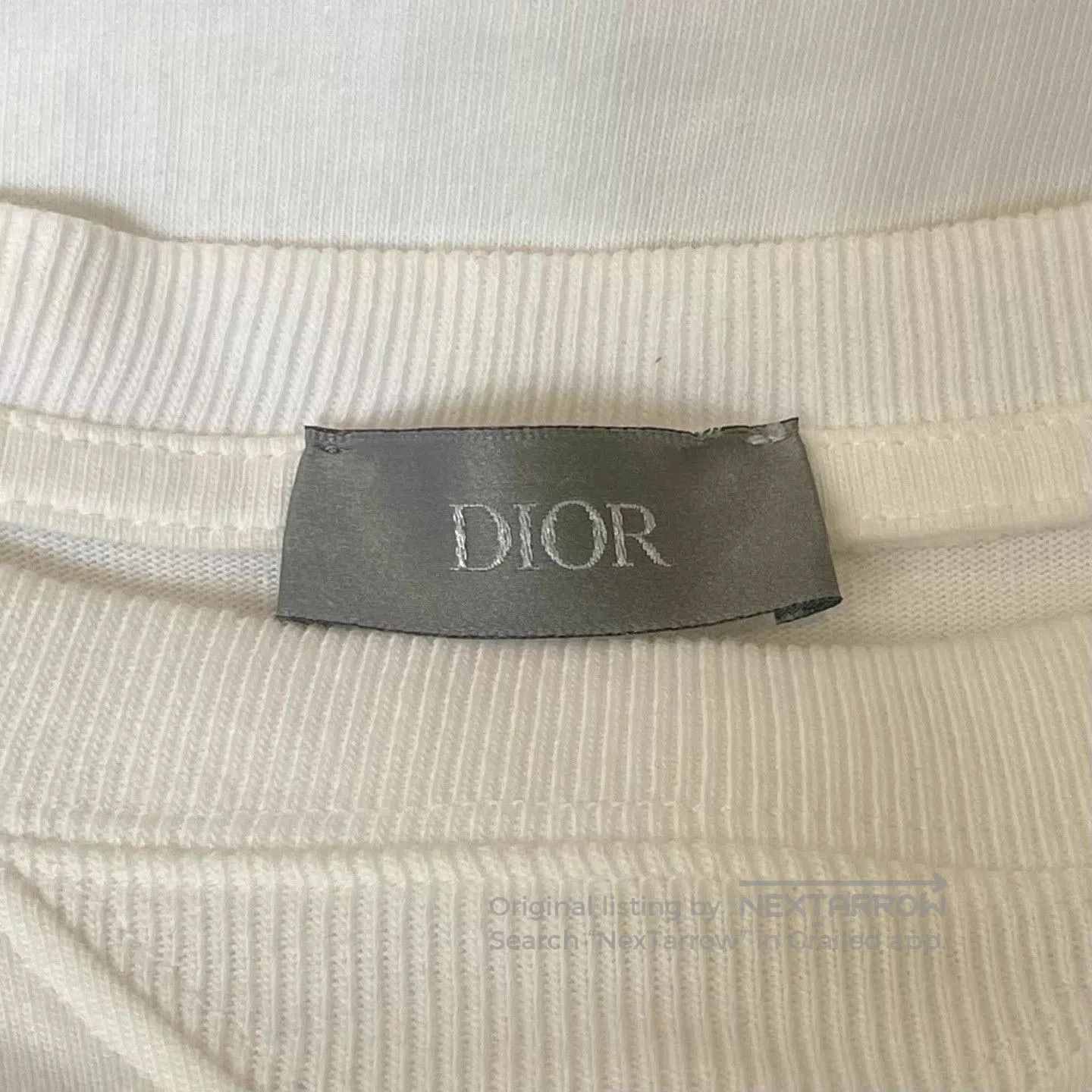 Dior White Short Sleeve Graphic T. Size US S / EU 44-46 / 1 - 5 Thumbnail