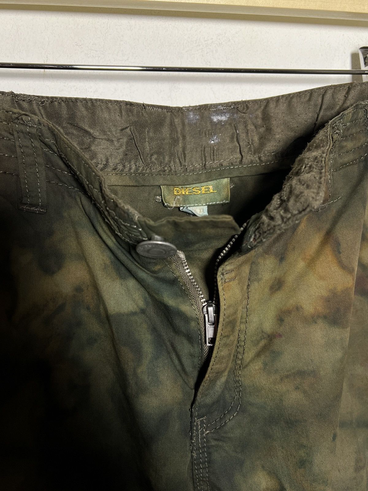 Diesel diesel tie dye cargo camo multipocket army pants Size US 34 / EU 50 - 9 Thumbnail